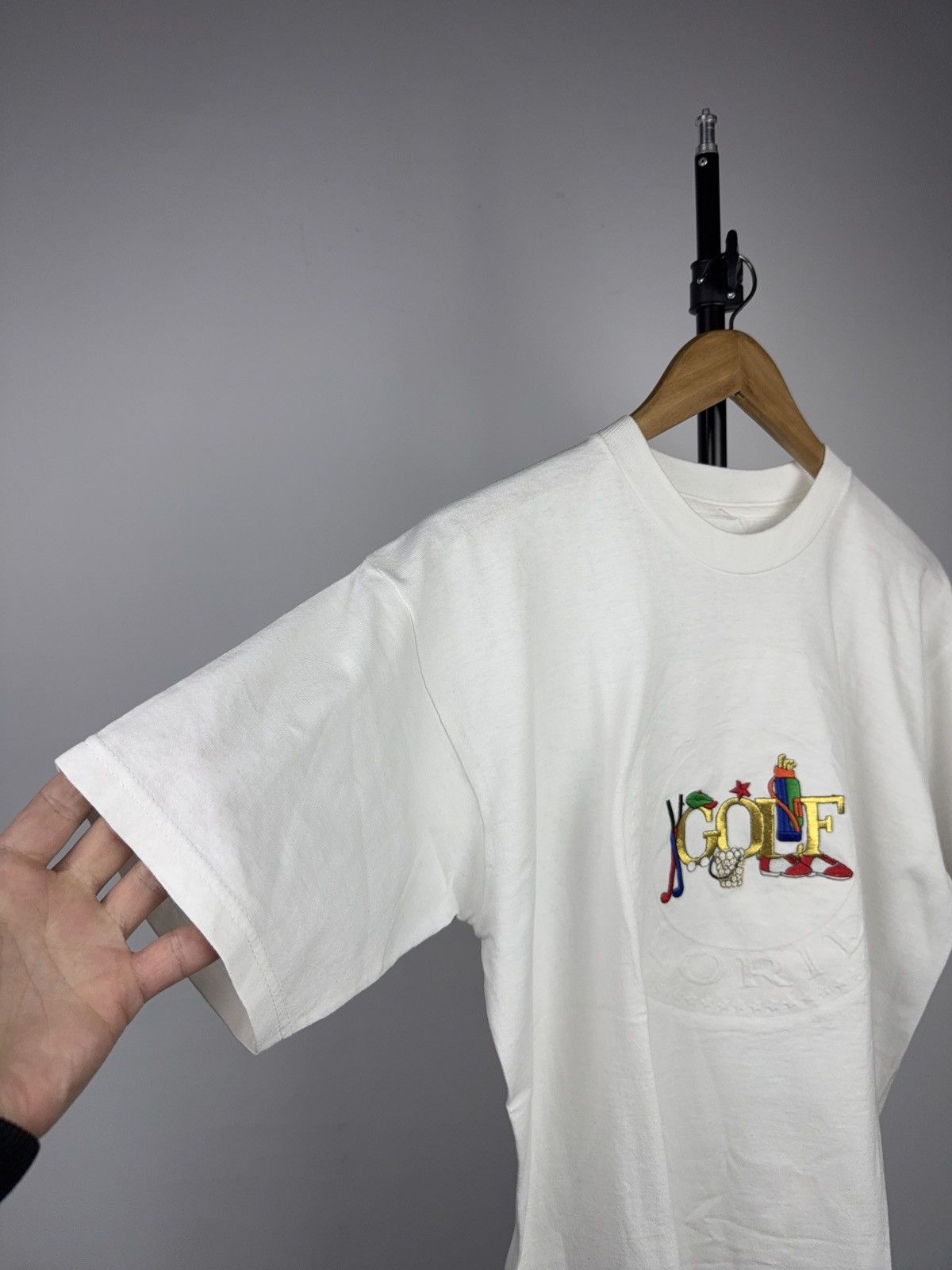 Vintage Vintage Retro 90s Retro Florida GOLF Logo T Shirt Size US M / EU 48-50 / 2 - 5 Thumbnail