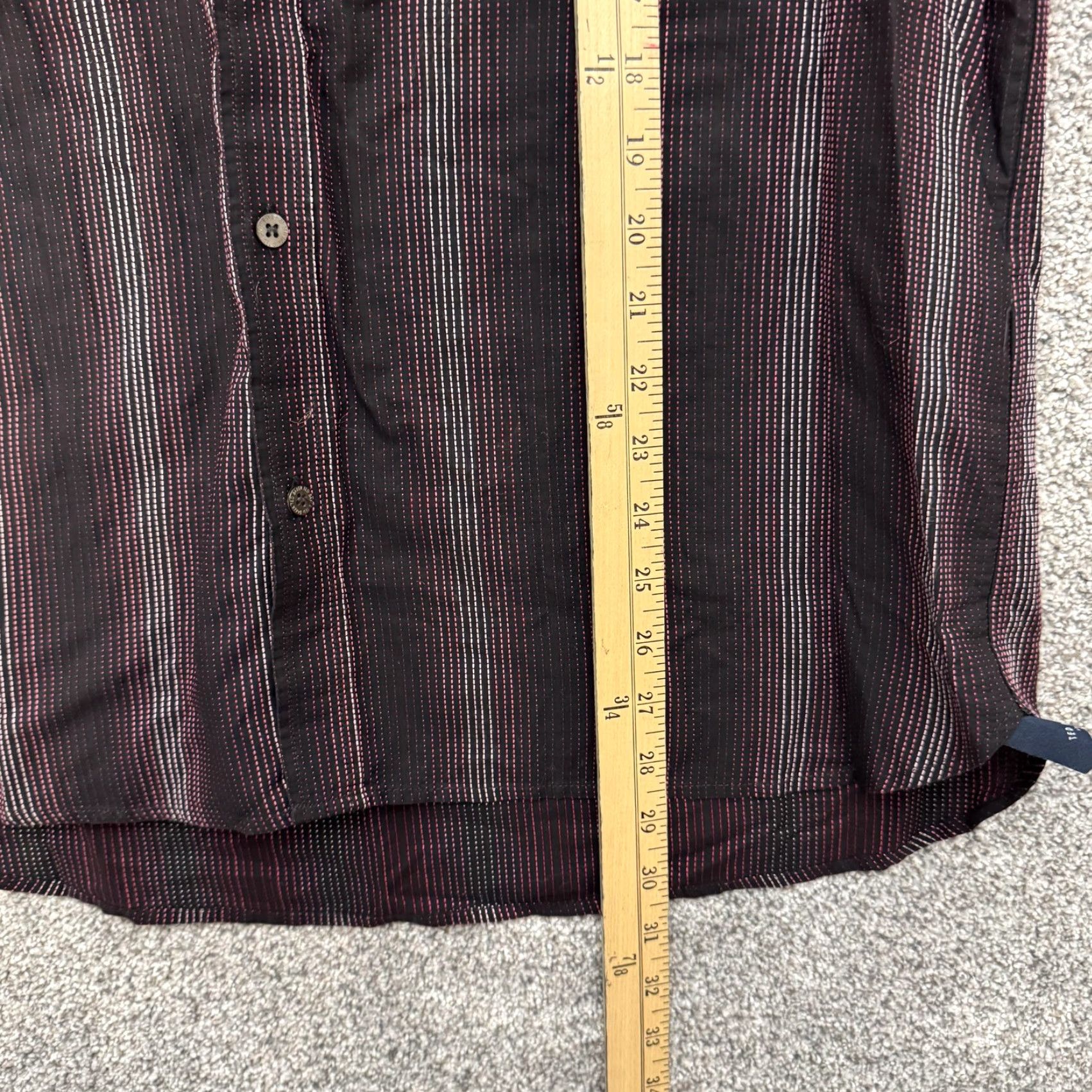 Ted Baker Ted Baker Shirt Womens 5 US 16 Kantha Stripes Business Casual Androgynous Chic Size XXL / US 16-18 / IT 52-54 - 2 Thumbnail