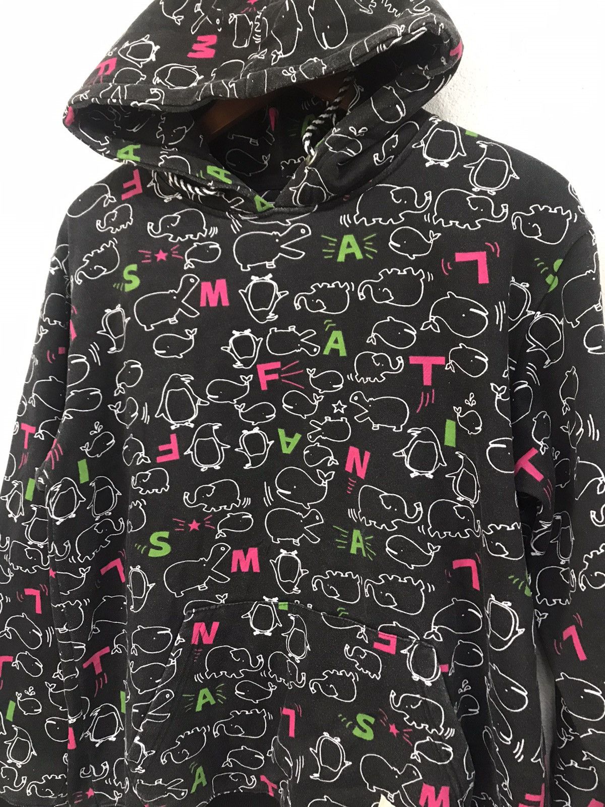 Japanese Brand Fat animal full print hoodie Size US XL / EU 56 / 4 - 2 Thumbnail