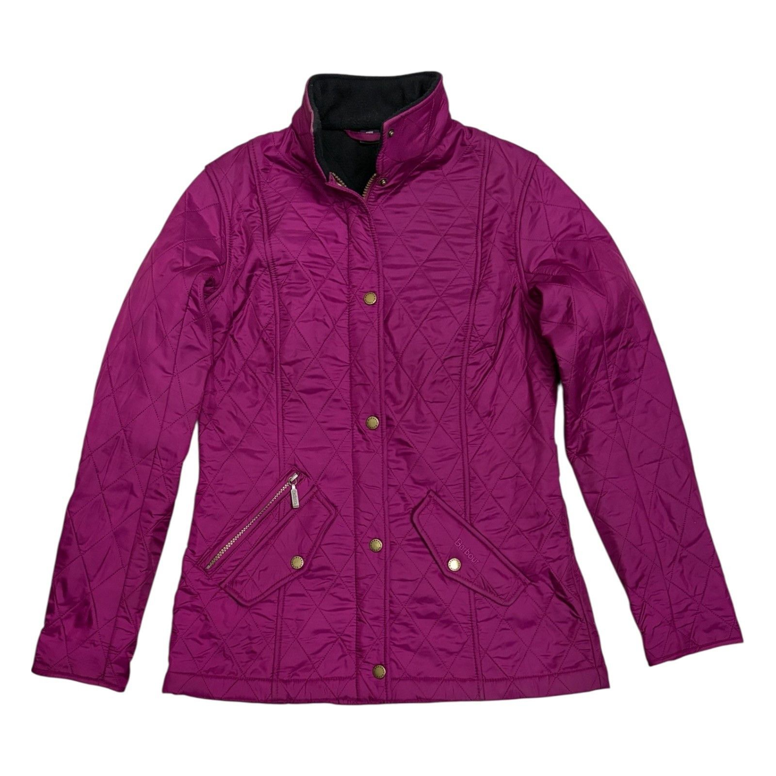 Barbour BARBOUR Kensington Quilt Fleece-Lined Winter Jacket 4 Size S / US 4 / IT 40 - 1 Thumbnail