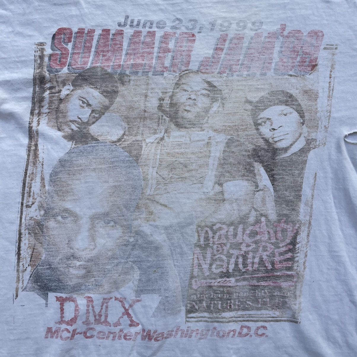 Rap Tees Vintage Summer Jam 1999 Rap Tee Shirt Size Large RARE DMX Size US L / EU 52-54 / 3 - 8 Thumbnail