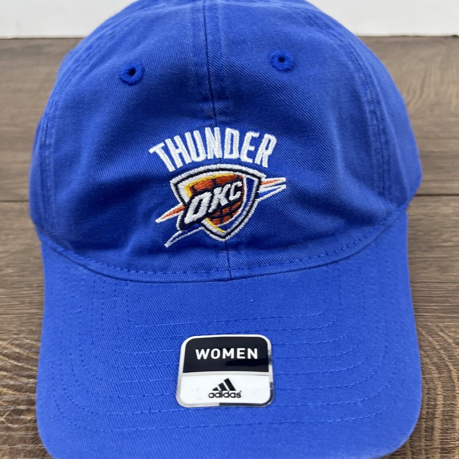 Adidas Oklahoma City Thunder Hat Adidas Womens Blue Cap Adjustable Size ONE SIZE - 7 Thumbnail