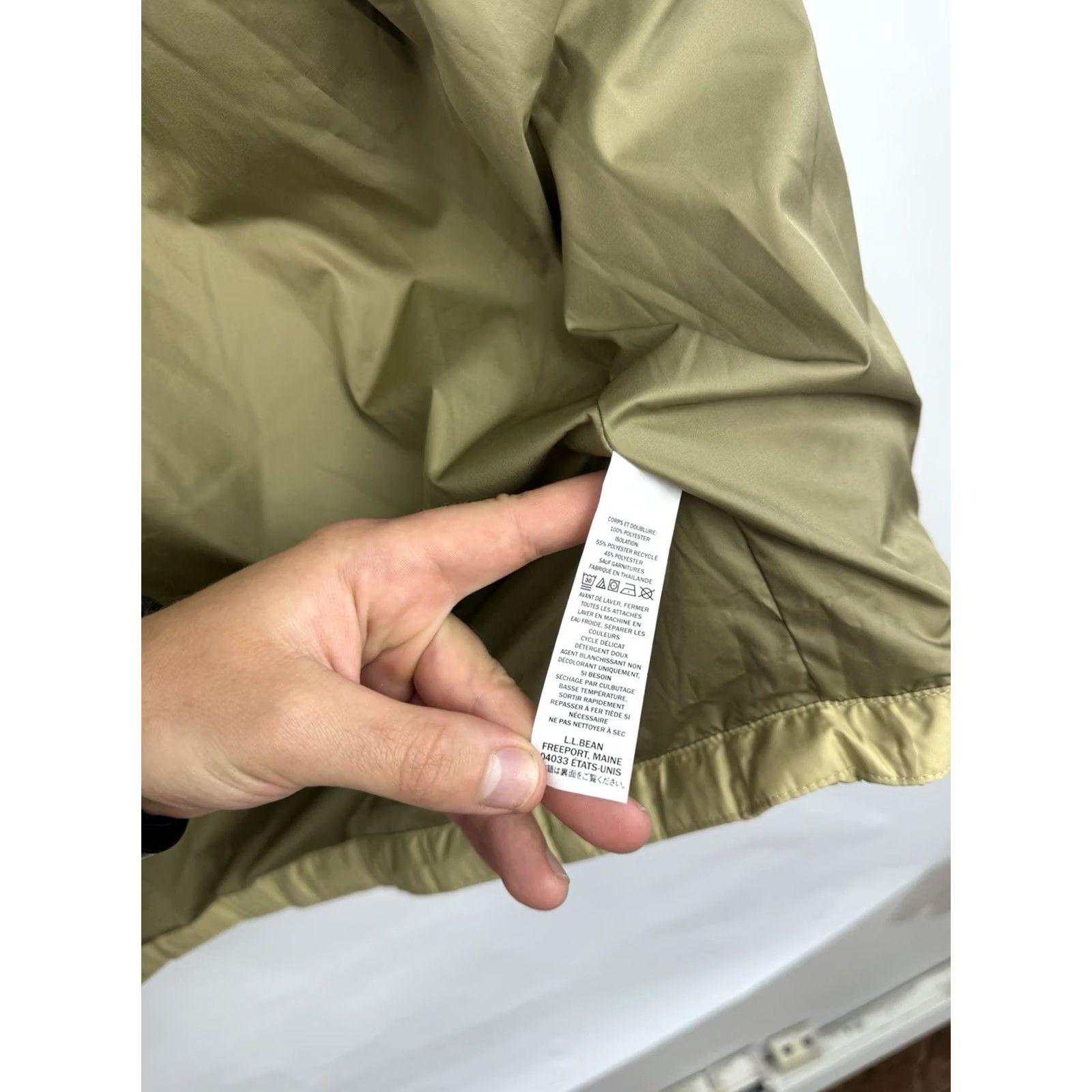 Vintage L.L. Bean Hooded Insulated Hiking Jacket - S/M Outdoor Size US S / EU 44-46 / 1 - 7 Thumbnail