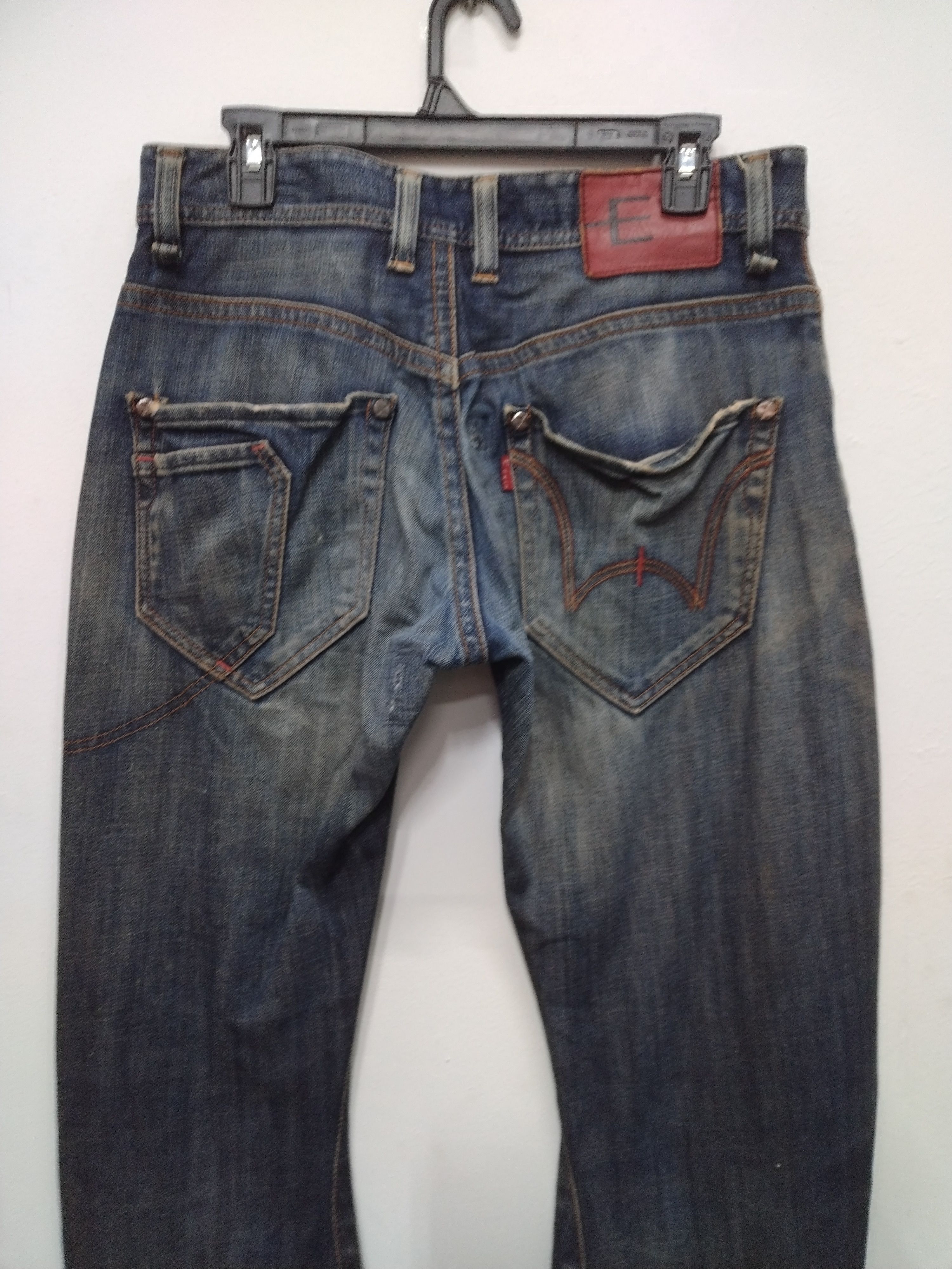 Edwin 💥Distressed Edwin E Function Awesome Character Jeans Size US 32 / EU 48 - 14 Thumbnail