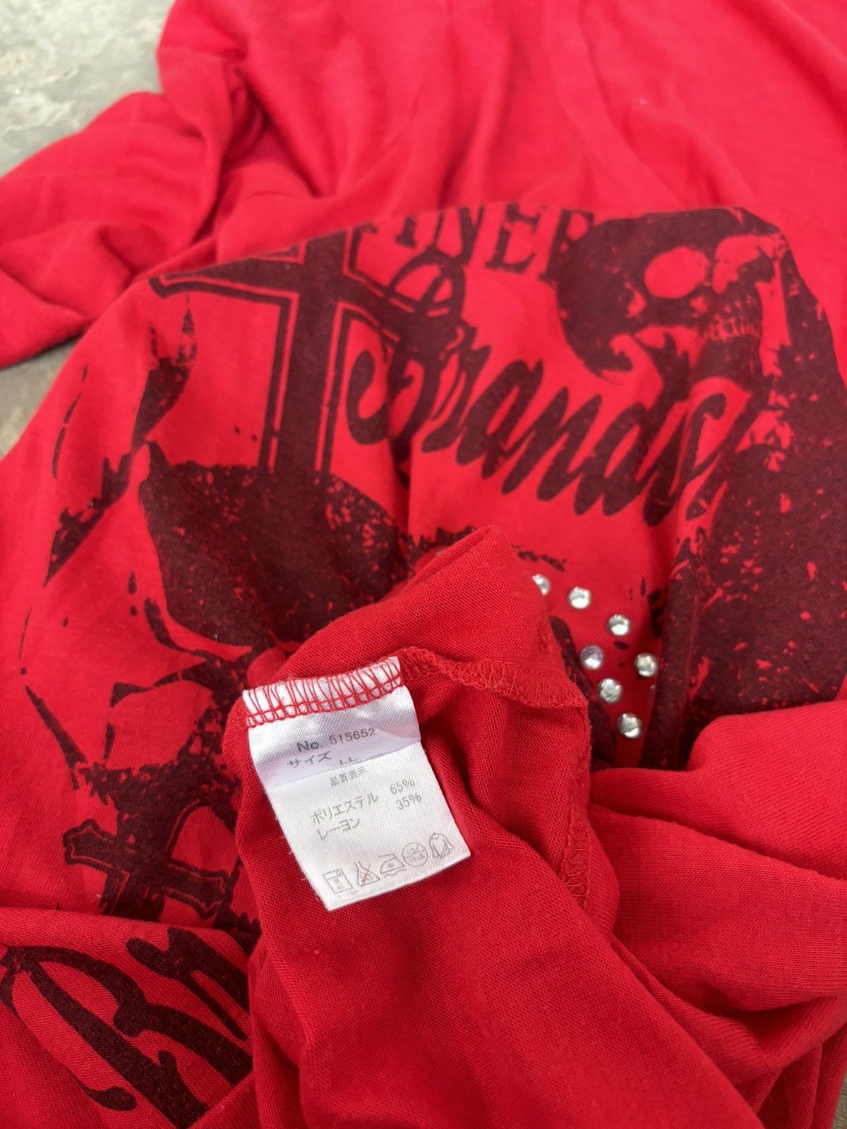 Hysteric Glamour × If Six Was Nine × Japanese Brand Y2k Poem Skull Ifsixwasnine Punk Style Longsleeve Size US L / EU 52-54 / 3 - 7 Thumbnail