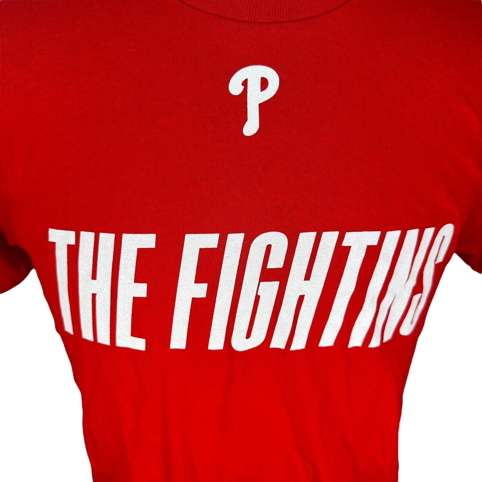 MLB Philadelphia Phillies T-Shirt Mens Medium Red Fightins Phils Size US M / EU 48-50 / 2 - 2 Thumbnail