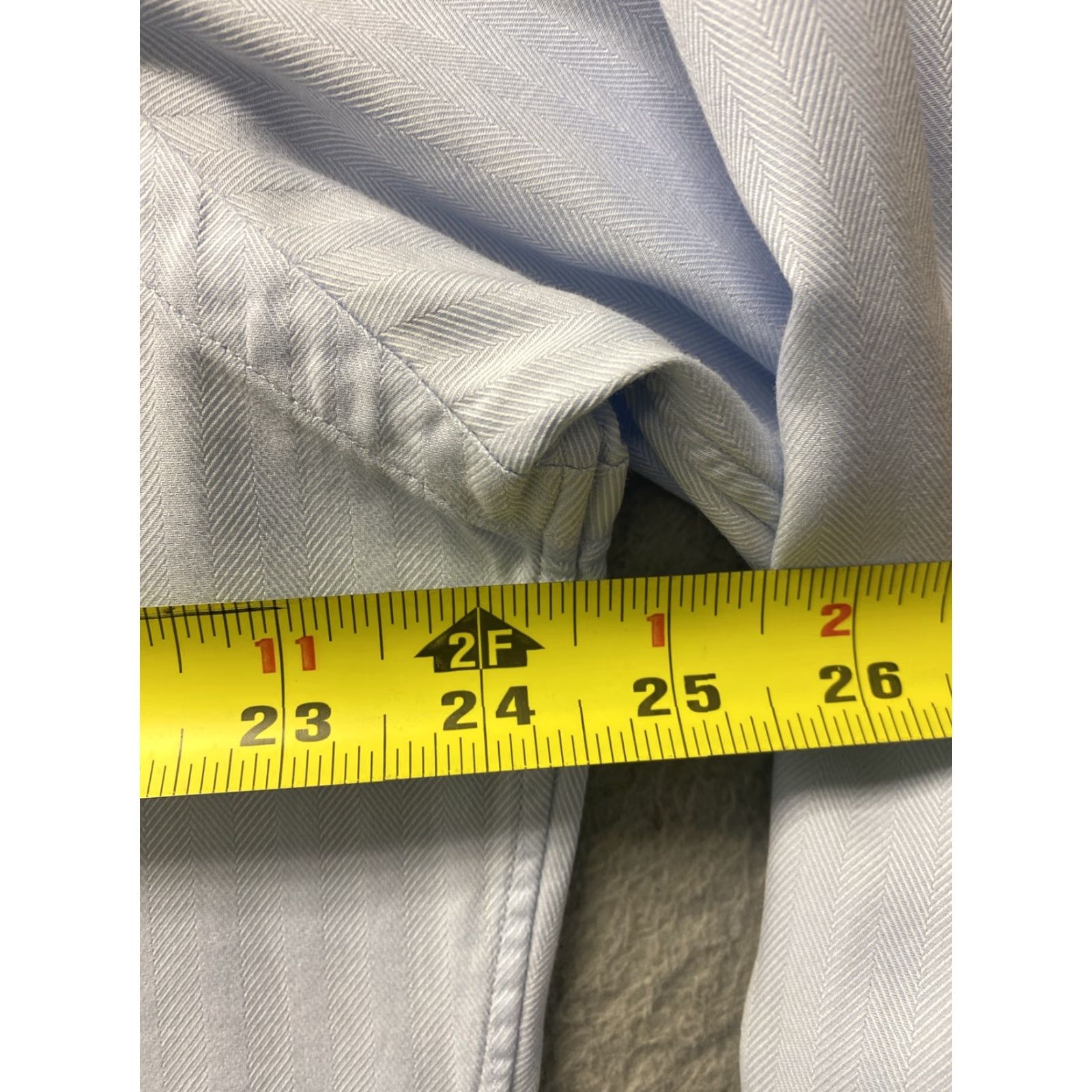 Nordstrom John W. Nordstrom Button Shirt Blue Pocket Mens L 16 35 Long Sleeve /115-11 Size US L / EU 52-54 / 3 - 6 Thumbnail