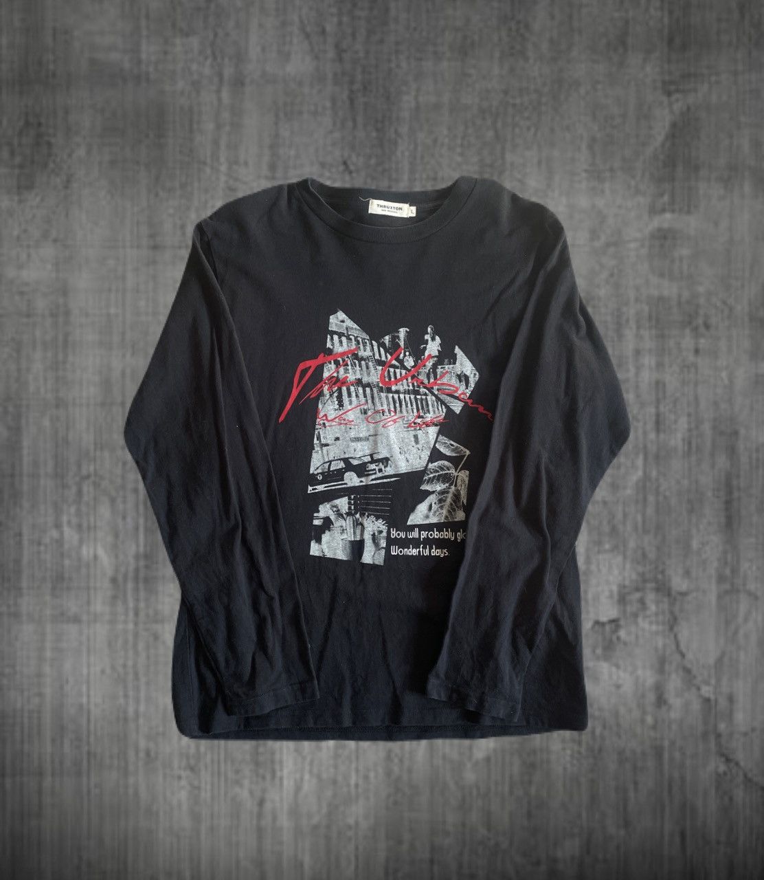 If Six Was Nine 2000s Japanese archive vkei poem long sleeve tee