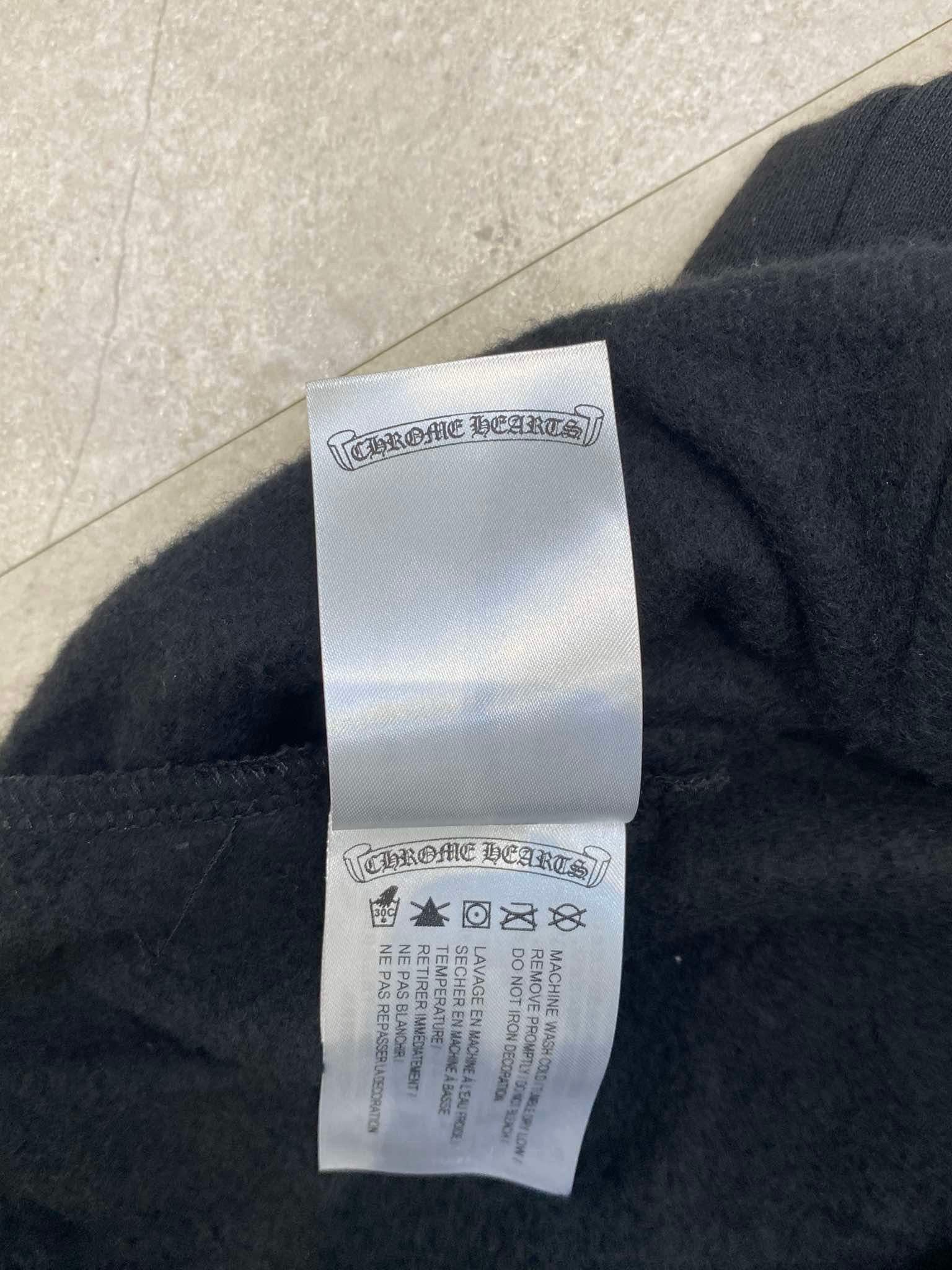 Chrome Hearts CHROME HEARTS London Exclusive Horseshoe Zip Up Hoodie BLACK Size US L / EU 52-54 / 3 - 6 Thumbnail