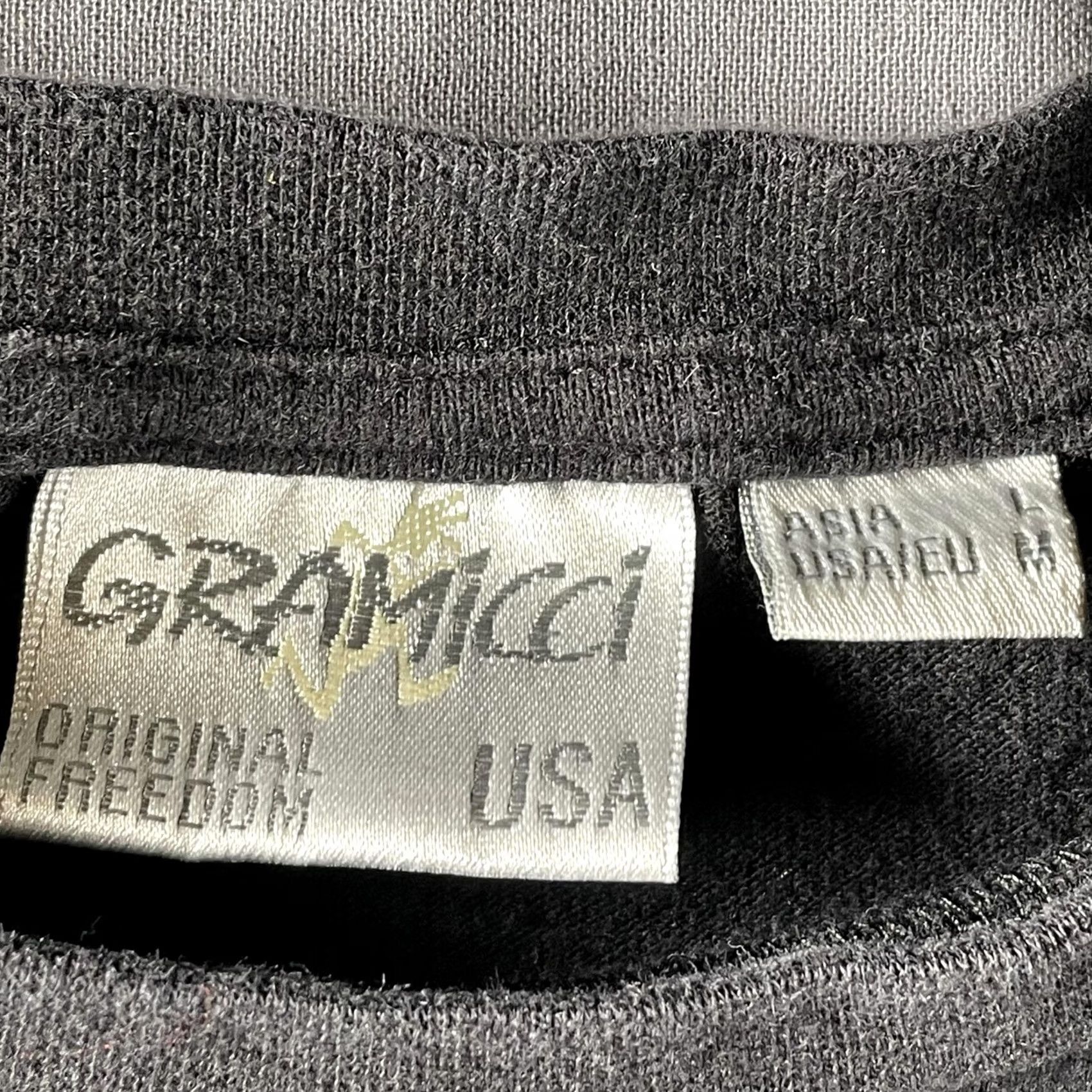 Gramicci Gramicci Shirt Mens Medium Black Long Sleeve Crewneck G Spell Out Logo USA Rare Size US M / EU 48-50 / 2 - 3 Thumbnail