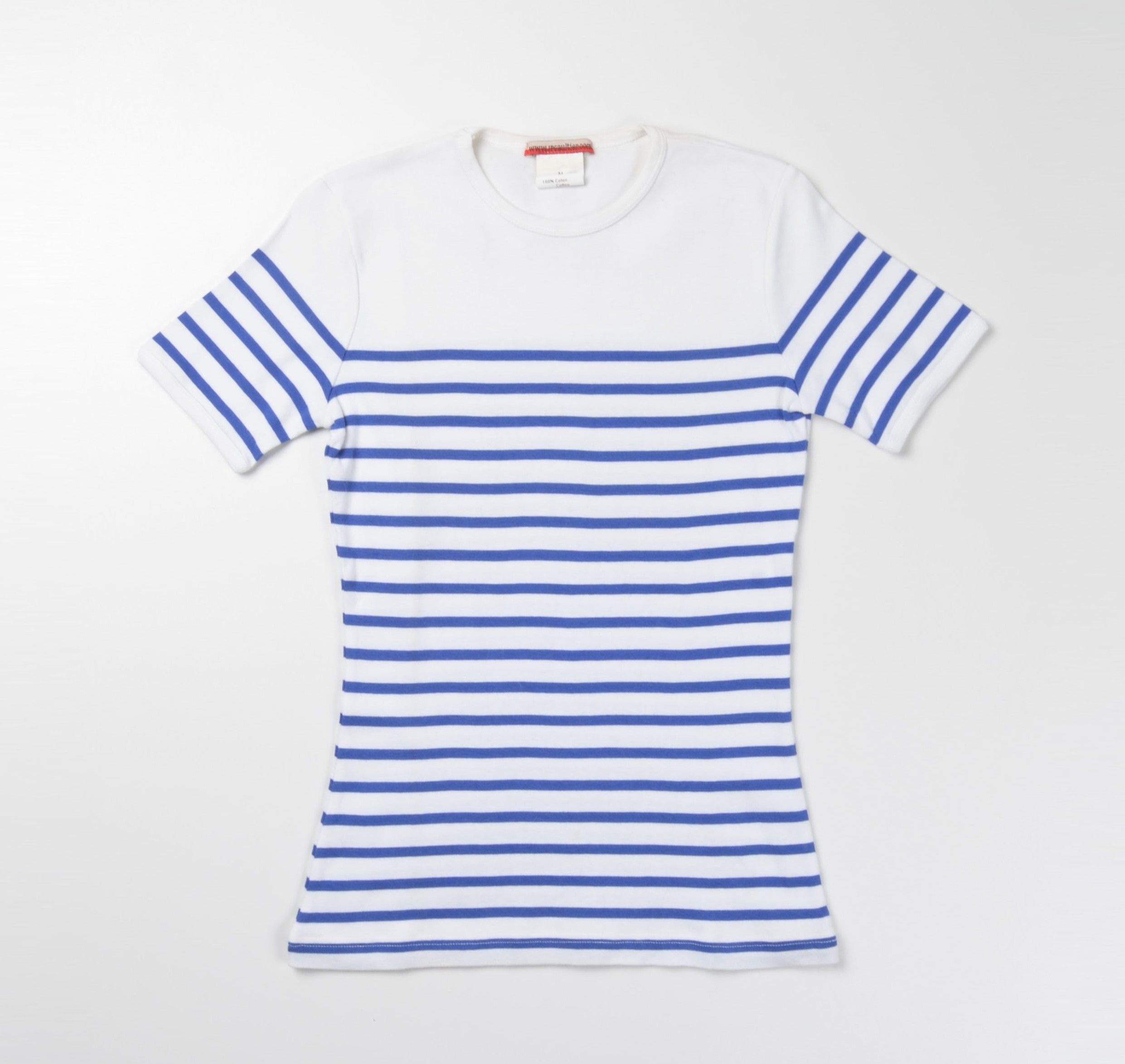 Jean Paul Gaultier Vintage Jean Paul Gaultier Iconic Striped Crew Neck Top Size M / US 6-8 / IT 42-44 - 3 Thumbnail