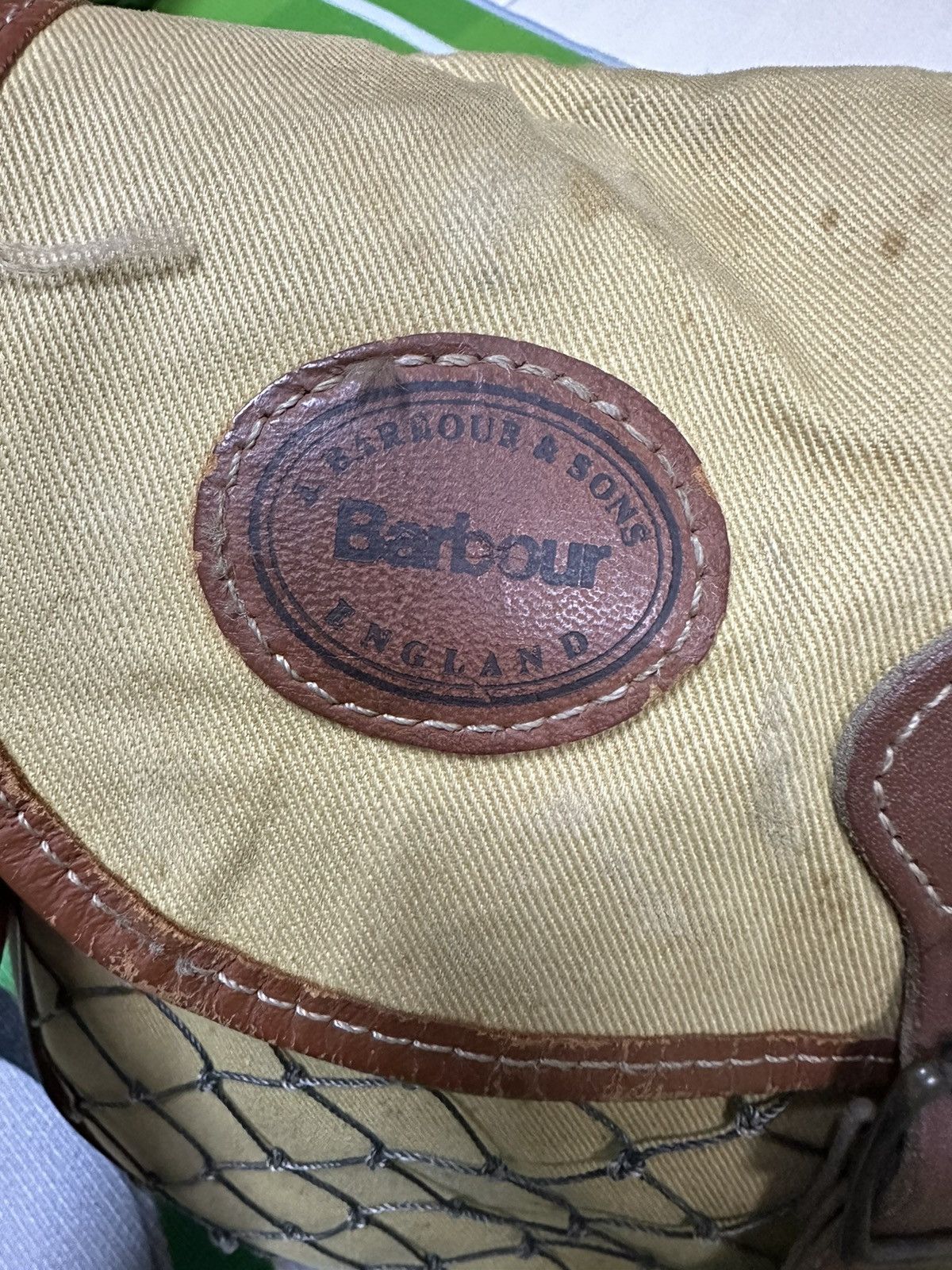 Barbour Barbour England duck canvas sling bag Size ONE SIZE - 8 Thumbnail