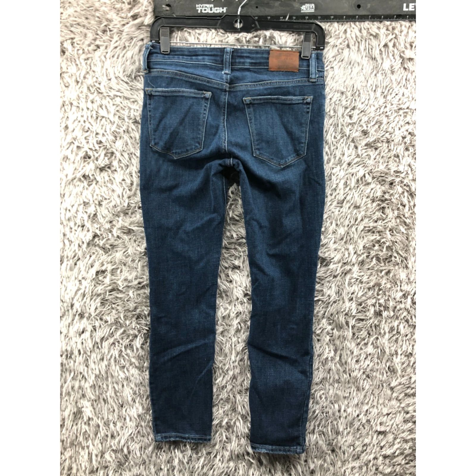 Lucky Brand Lucky Brand Lolita Skinny Jeans Size 0 Womens Mid Rise Dark Wash Blue Denim Skinny Jeans Women Slim Fit 5-Pocket Denim Blue Size 25" / US 0 / IT 36 - 5 Thumbnail