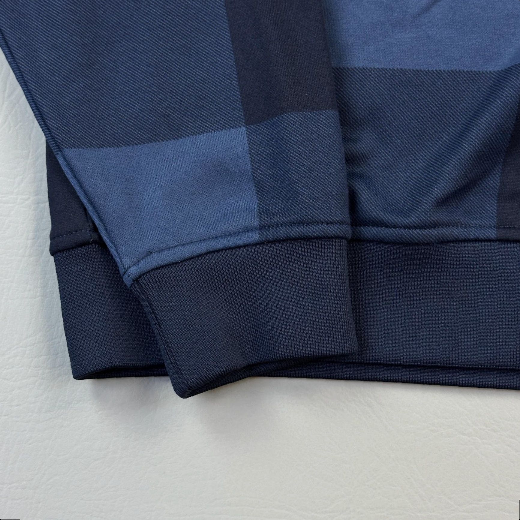 Footjoy FootJoy Pullover Mens Medium Blue Plaid Jersey Fleece 1/4 Zip Casual Preppy Golf Size US M / EU 48-50 / 2 - 3 Thumbnail