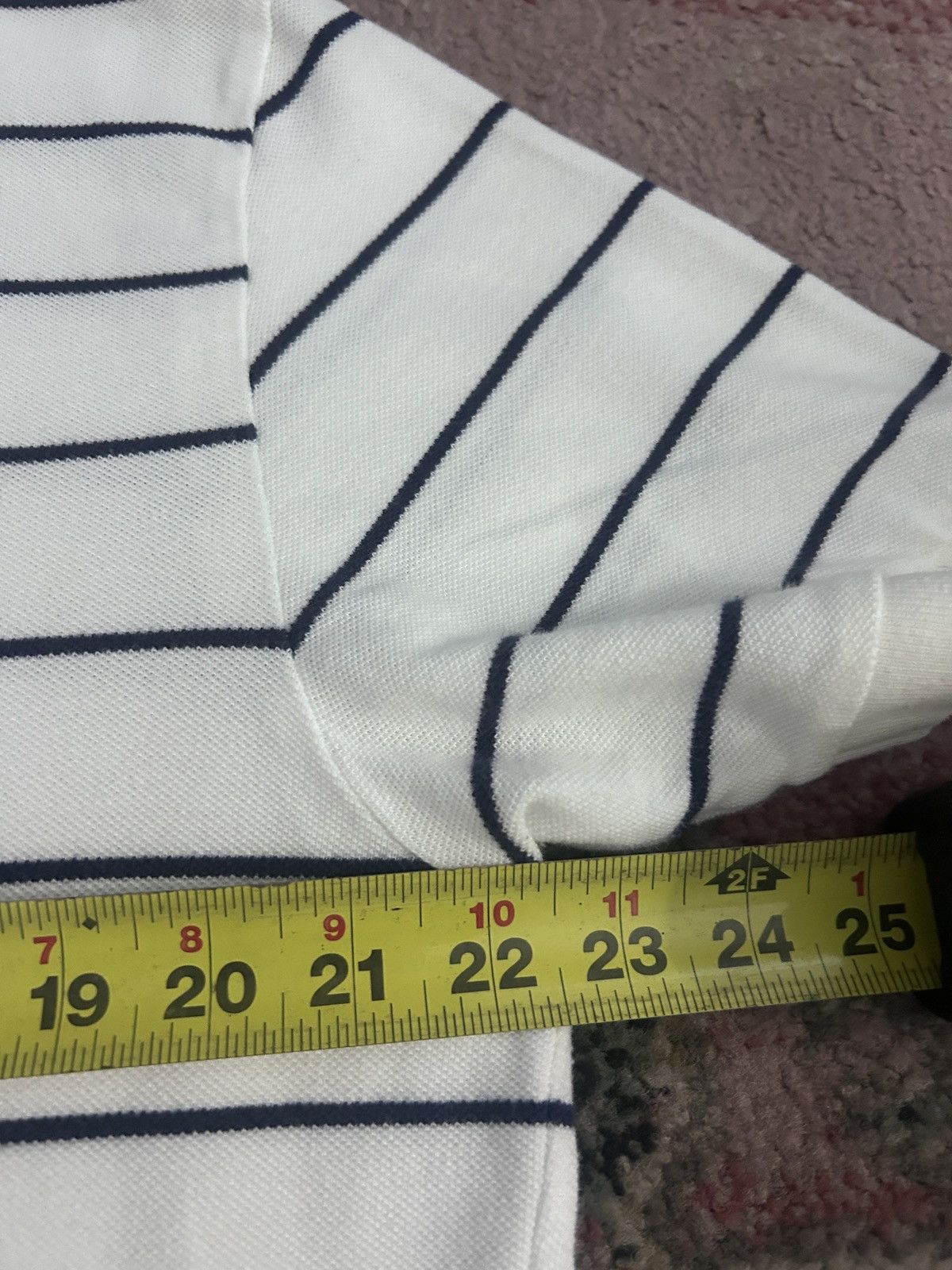 Polo Ralph Lauren Vintage 1990s Polo by Ralph Lauren Striped Polo Shirt Size US L / EU 52-54 / 3 - 5 Thumbnail