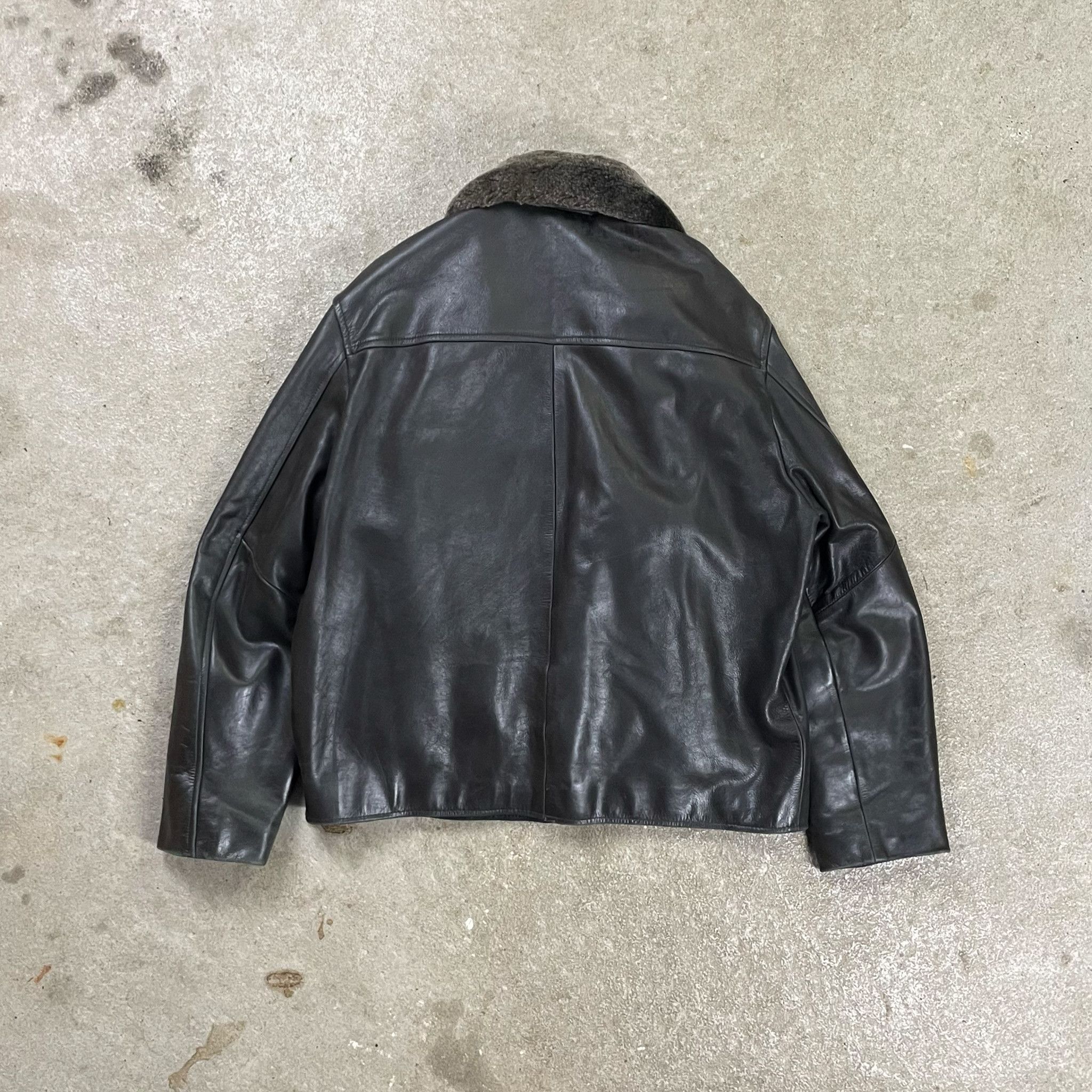 Vintage Vintage Redskins Brown Genuine Leather Jacket Size US XXL / EU 58 / 5 - 3 Thumbnail