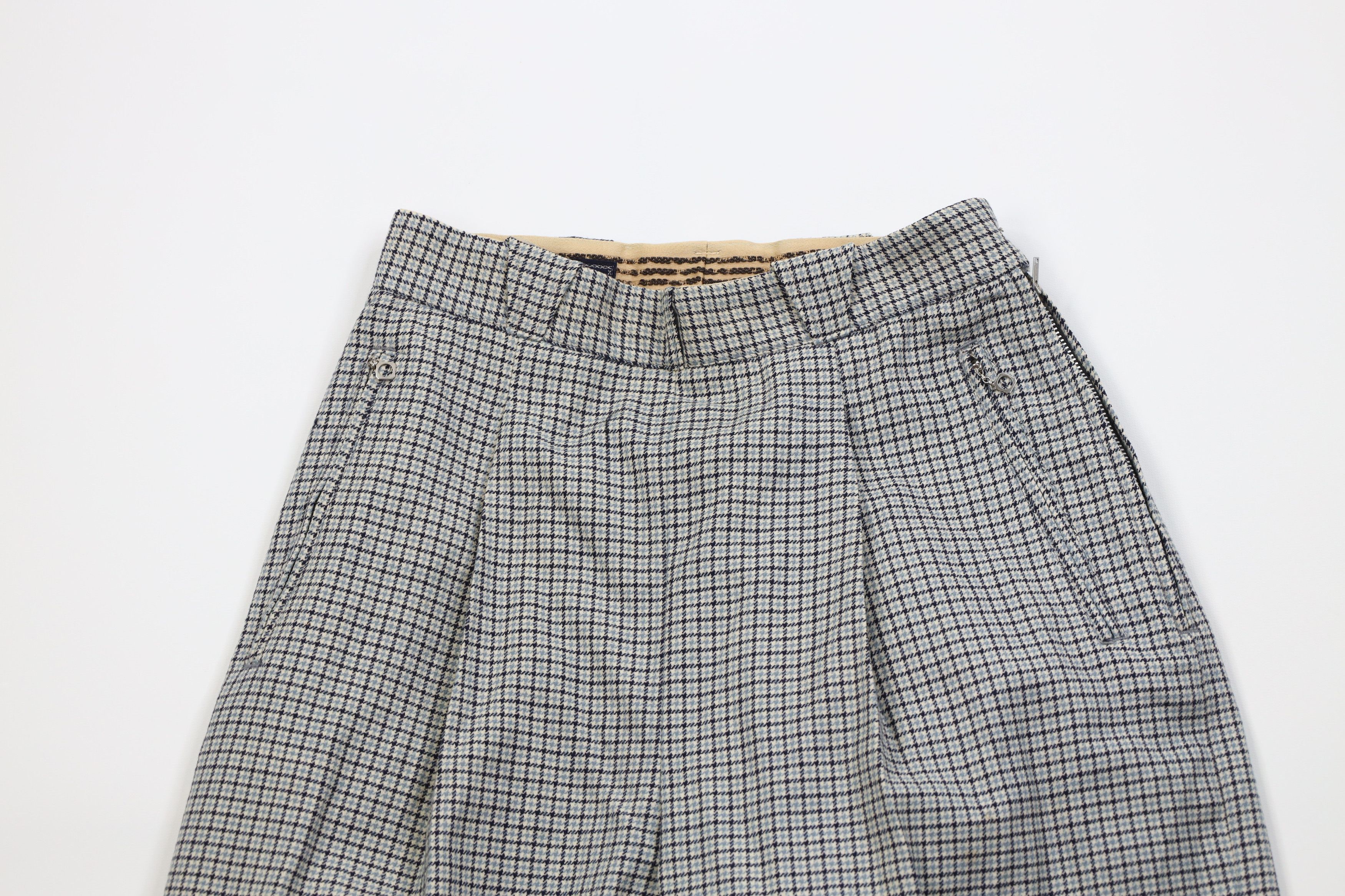 Vintage Vintage 60s Streetwear Skiing Pants Trousers Plaid USA Size 26" / US 2 / IT 38 - 2 Thumbnail