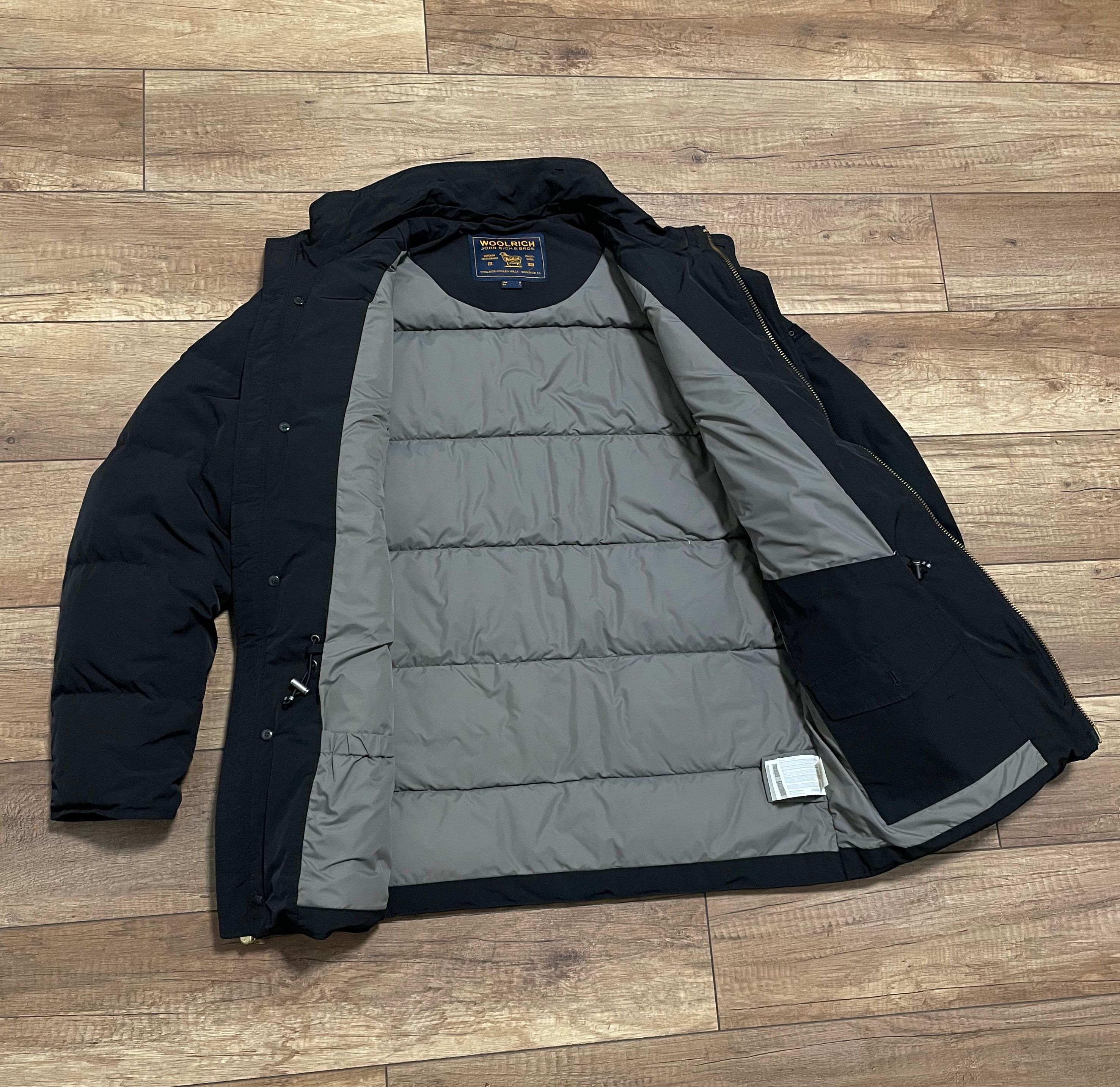 Woolrich Woolen Mills Woolrich Black Arctic Parka Long Down Jacket Size US L / EU 52-54 / 3 - 7 Thumbnail