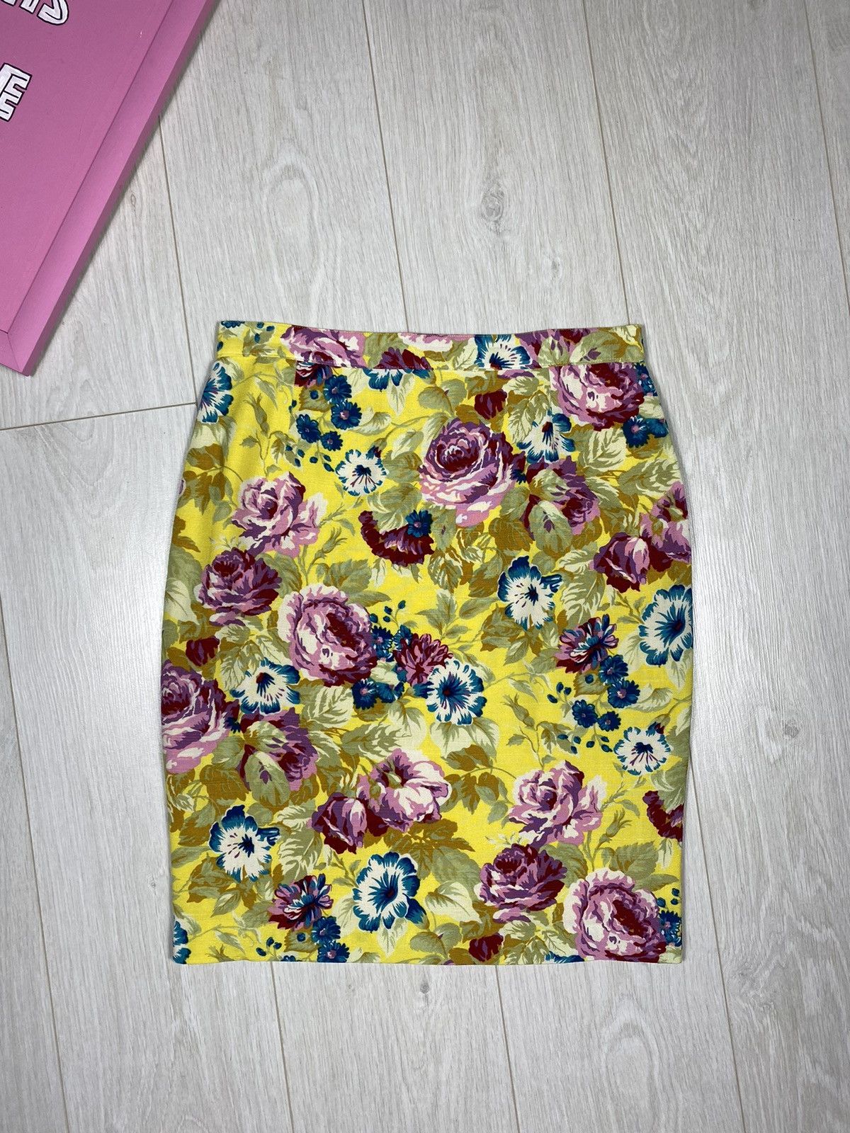 Kenzo × Vintage Kenzo Jungle Gonna 80s Skirt Size 28" / US 6 / IT 42 - 3 Thumbnail