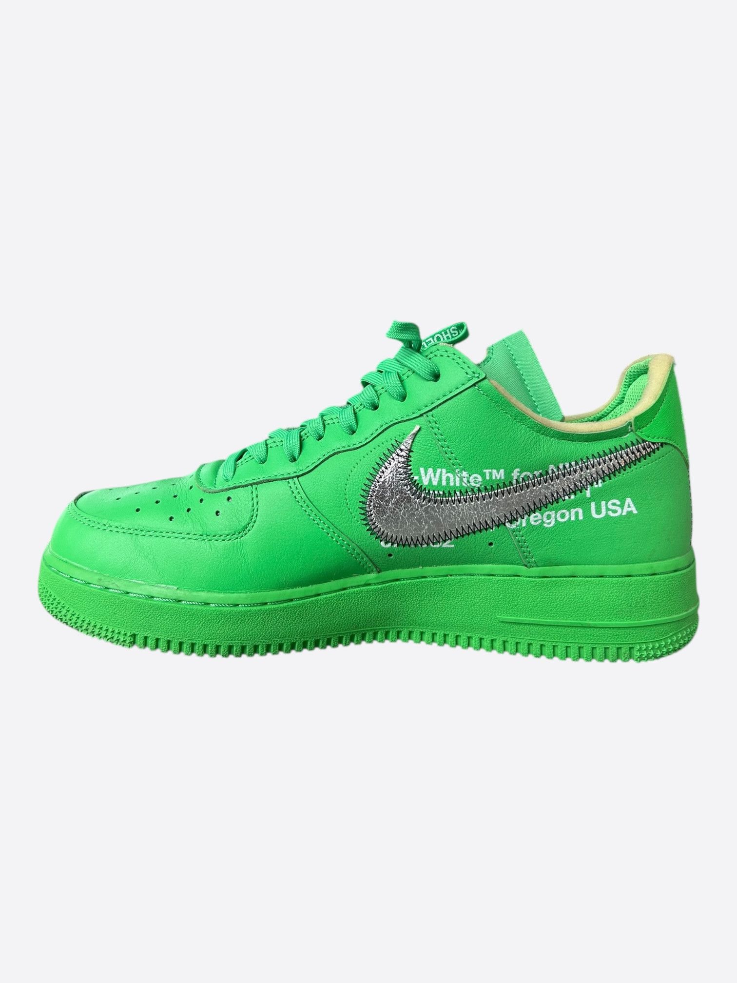 Nike Nike Off-White Brooklyn Air Force 1 Low Top Sneakers Size US 10 / EU 43 - 6 Thumbnail