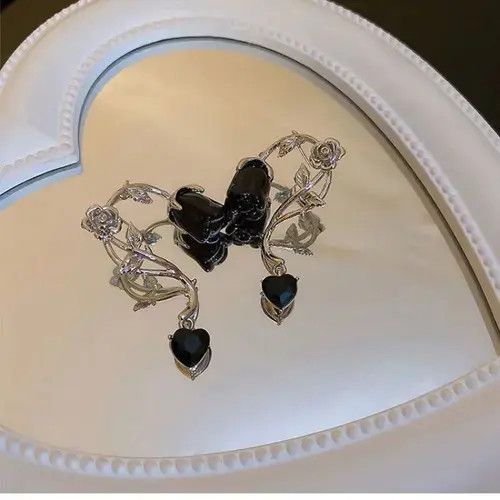 Japanese Brand × Vintage Vintage Barbed Rose Earrings Size ONE SIZE - 2 Thumbnail