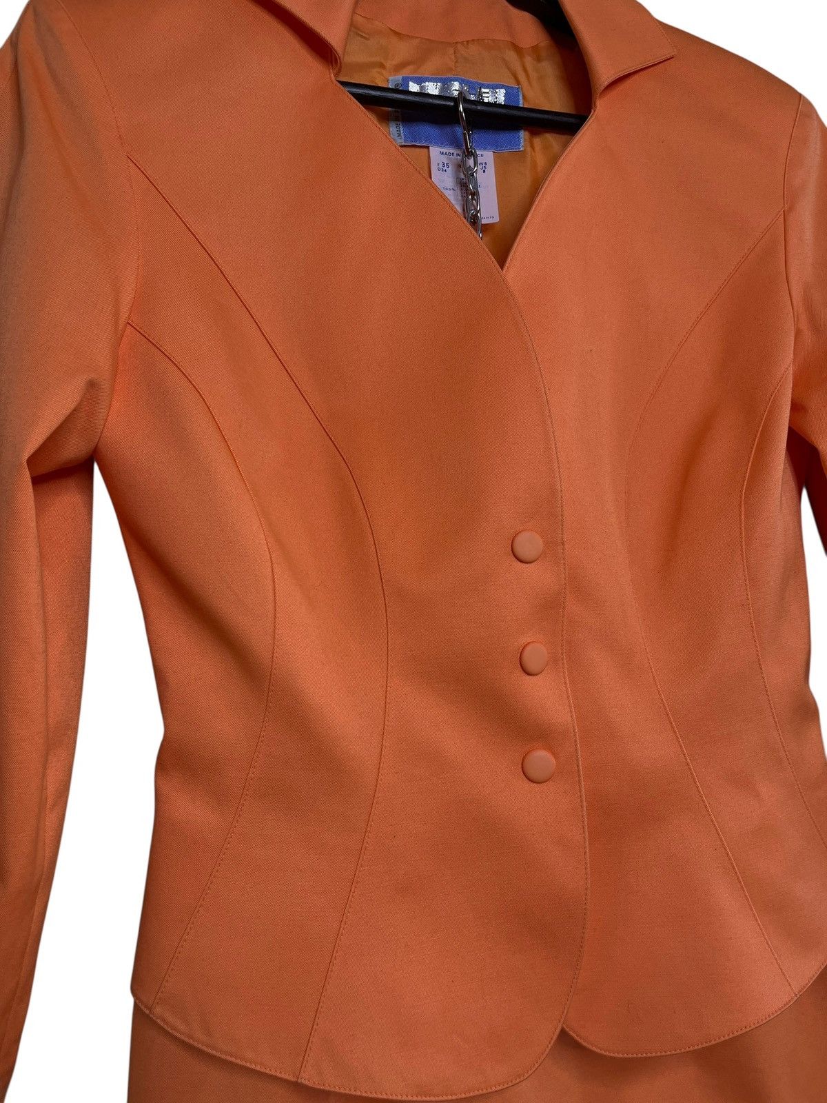 Thierry Mugler Vintage Thierry Mugler Paris Sculpted Skirt Suit FR36 Size XS / US 0-2 / IT 36-38 - 6 Thumbnail