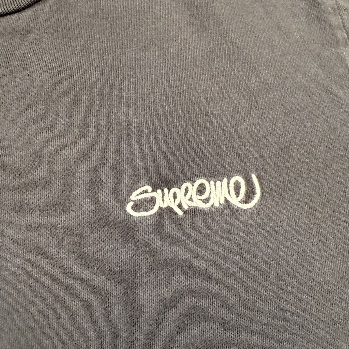Supreme Supreme Washed Handstyle S/S Top Black Size Medium Size US M / EU 48-50 / 2 - 3 Thumbnail
