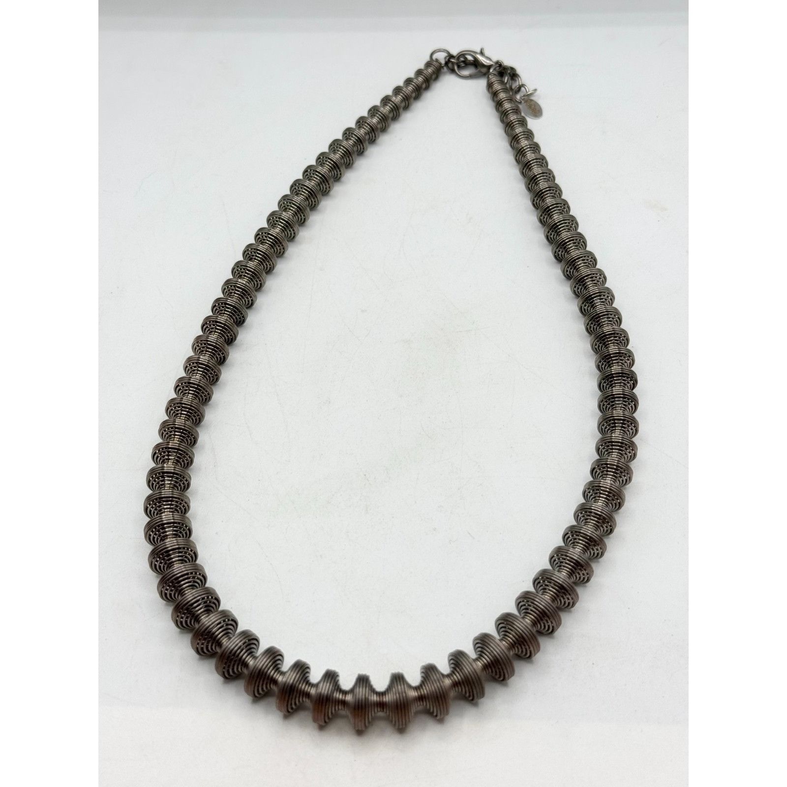 Other Piano wire gold coil stretch collar necklace Size ONE SIZE - 3 Thumbnail