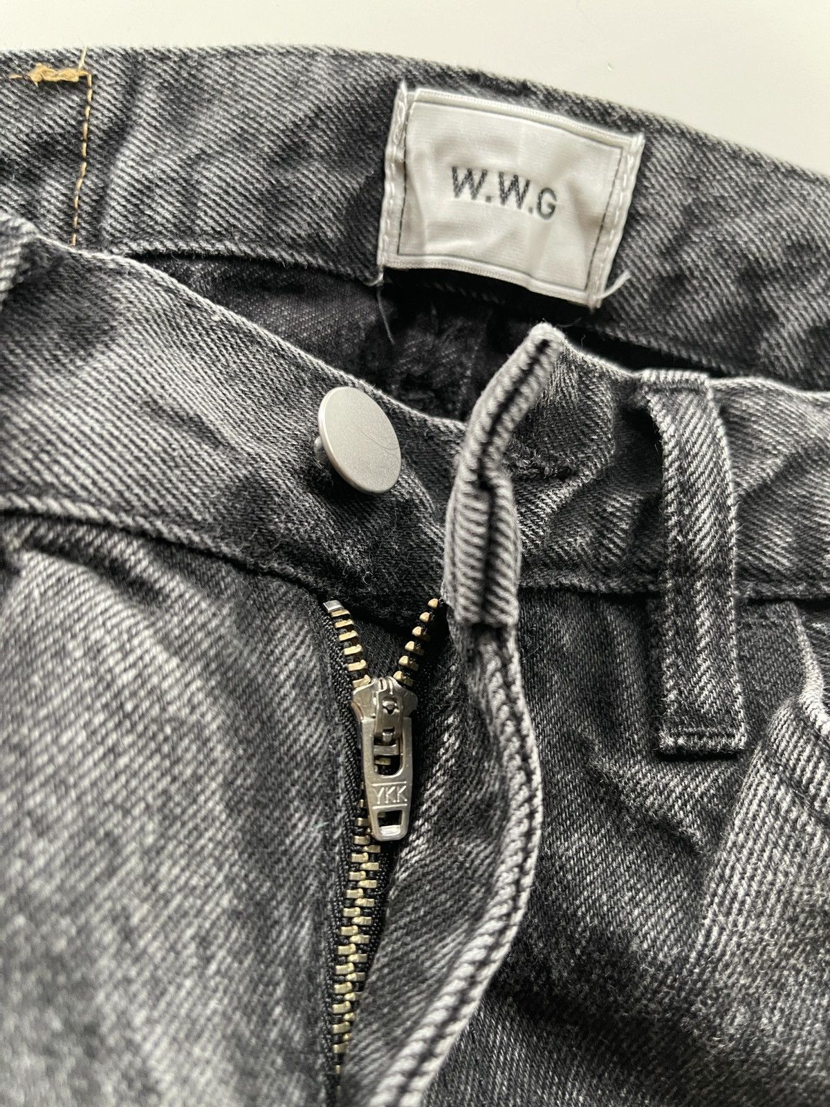 Japanese Brand Vintage W.W.G Ripped Distressed High Waist Denim Size 27" / US 4 / IT 40 - 7 Thumbnail