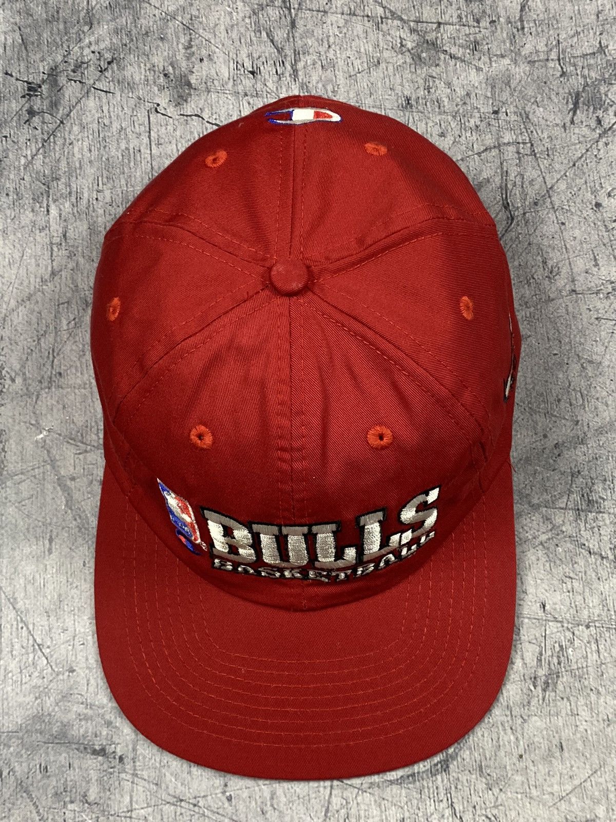 Champion × NBA × Vintage Rare Vintage Champion Chicago Bulls Basketball Cap Hat Size ONE SIZE - 3 Thumbnail