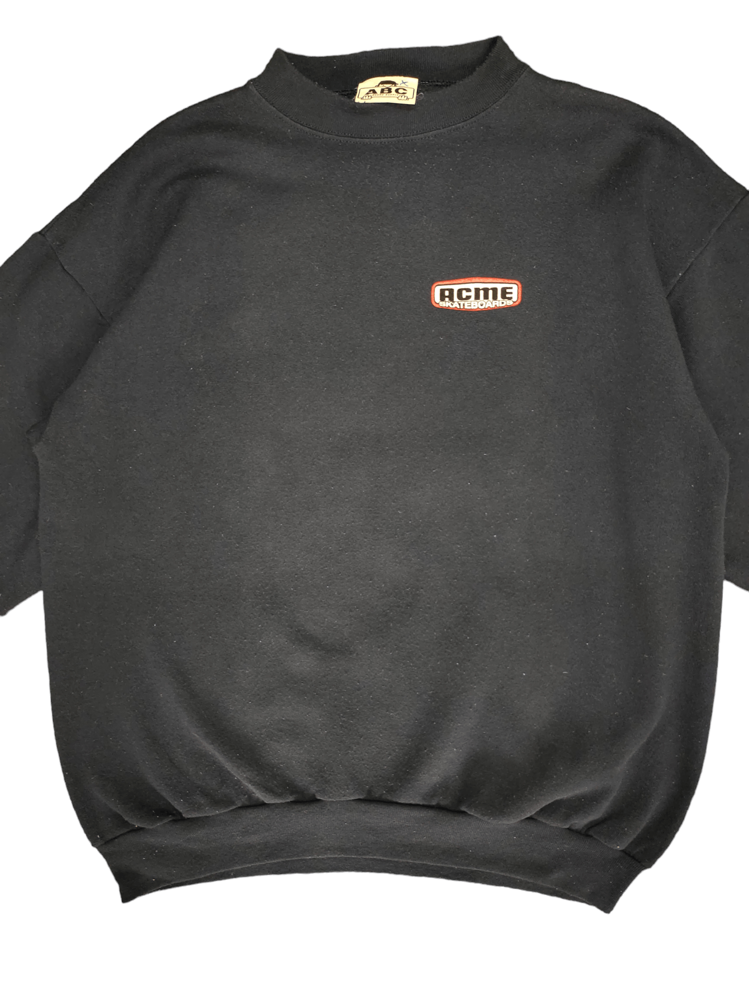 Santa Cruz Skateboards Vintage 1990s Acme Skateboards Logo Sweatshirt Size US XL / EU 56 / 4 - 2 Thumbnail