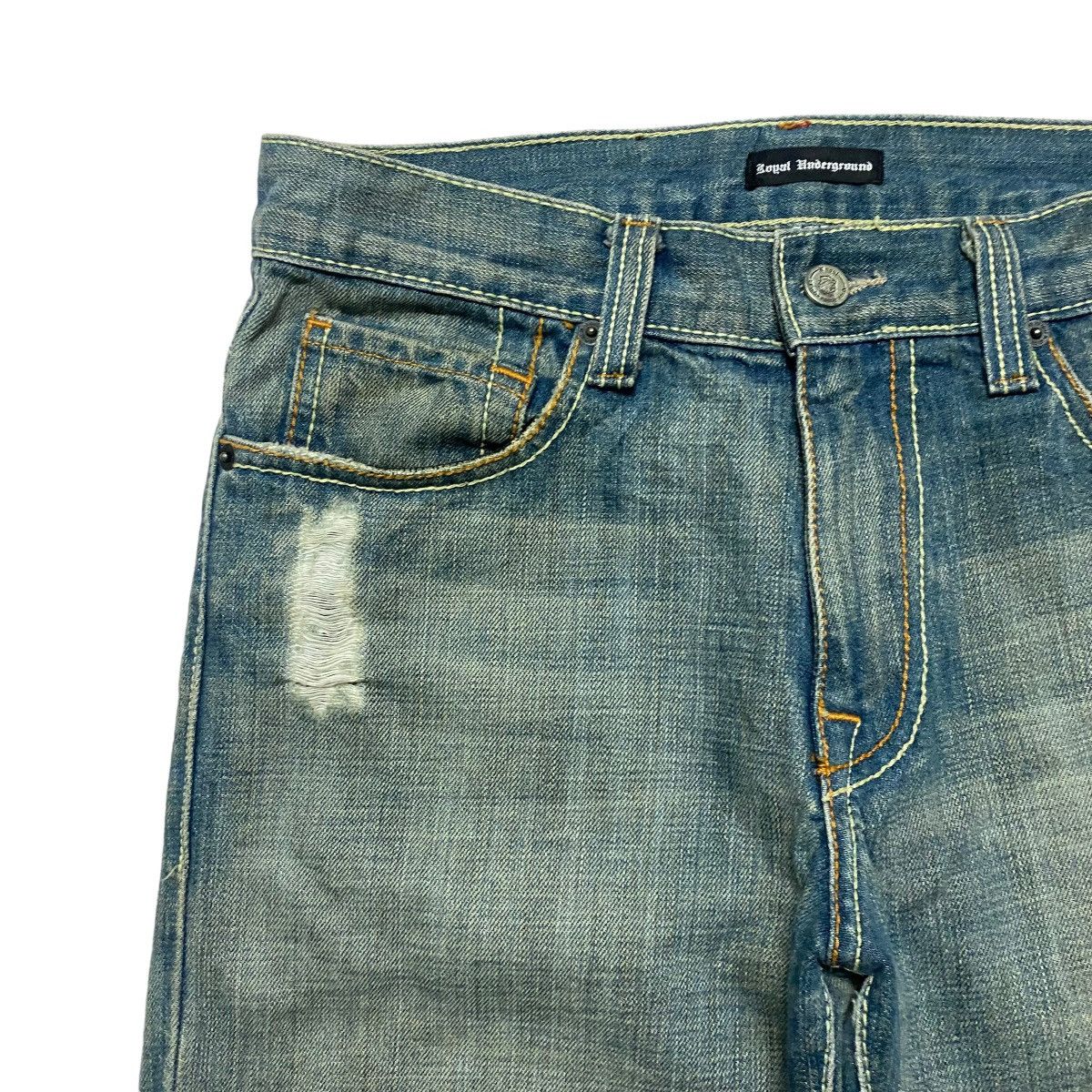 Royal Underground Royal Underground Denim Flare Jeans Size US 30 / EU 46 - 4 Thumbnail