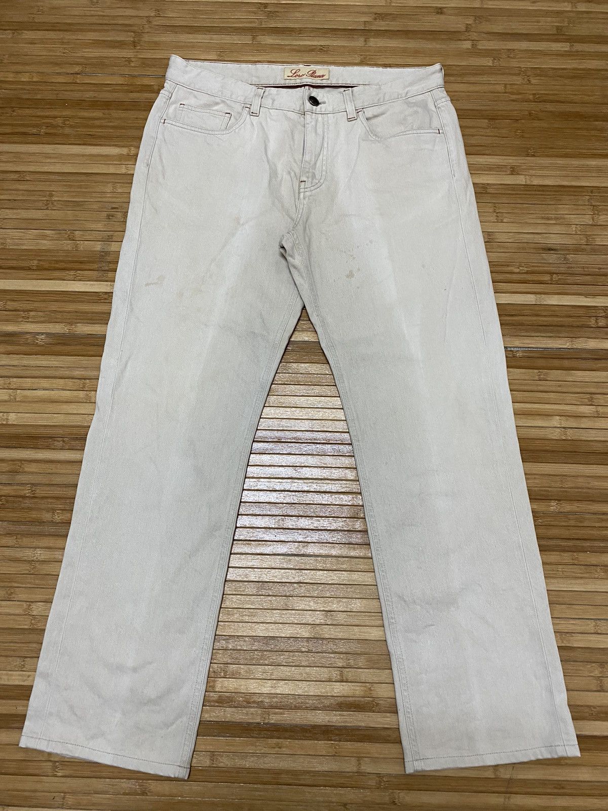 Loro Piana Loro Piana Straight Cut Jeans (C1) Size US 34 / EU 50 - 1 Thumbnail