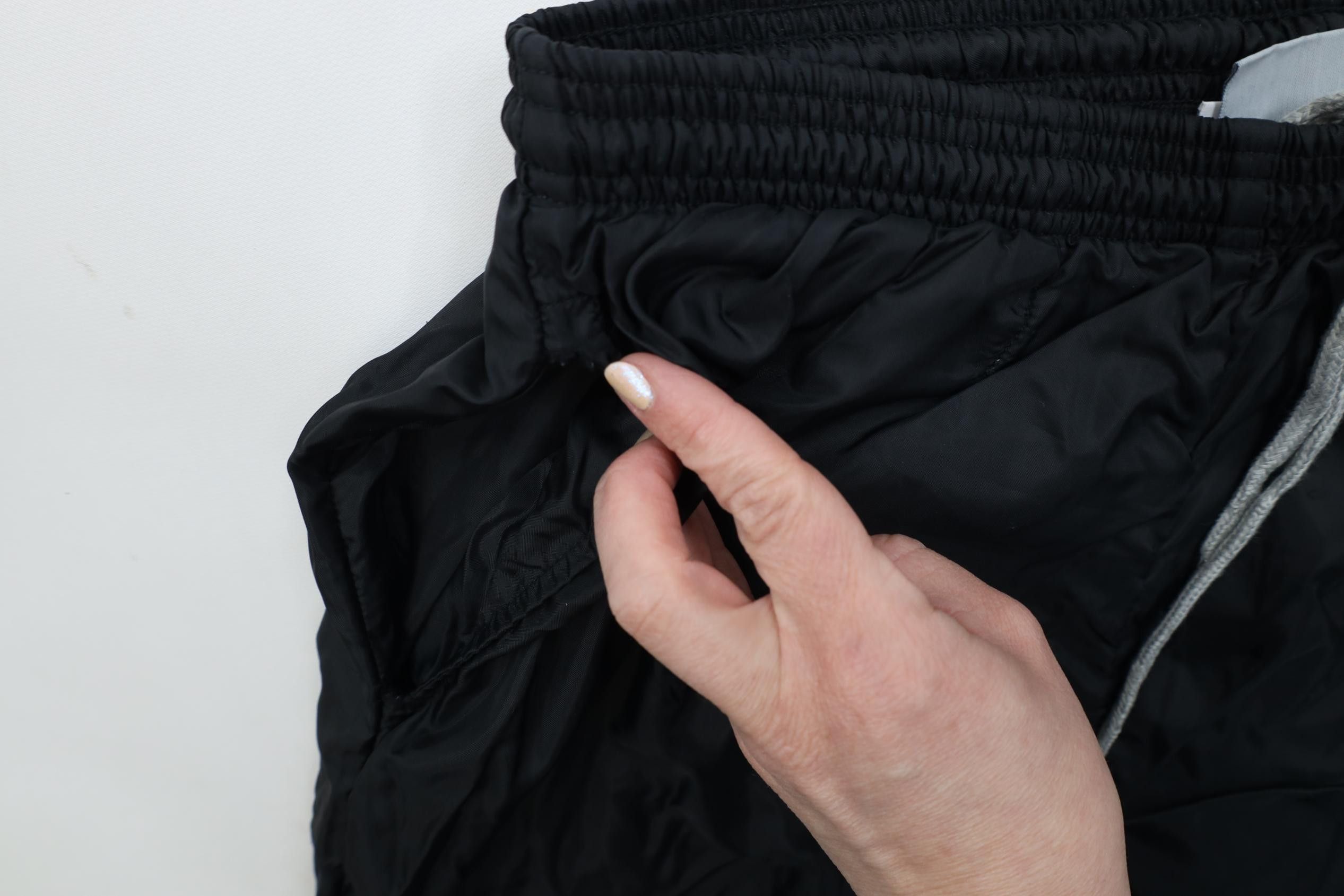 Vintage Vintage 90s Streetwear Windbreaker Joggers Pants USA Black Size US 34 / EU 50 - 6 Thumbnail