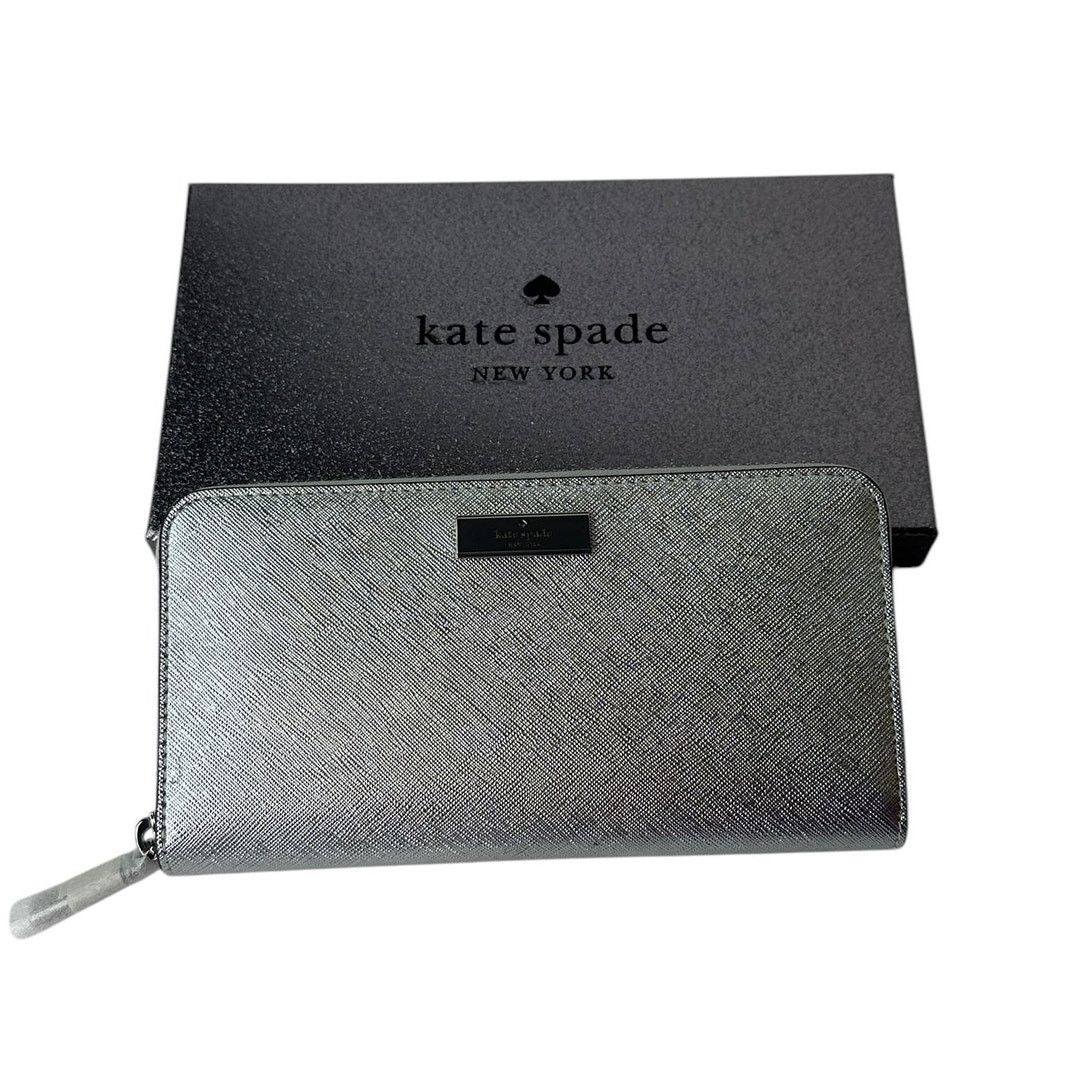 Kate Spade Kate Spade Kenzie Boxed Metallic Large Continental Wallet Size ONE SIZE - 4 Thumbnail