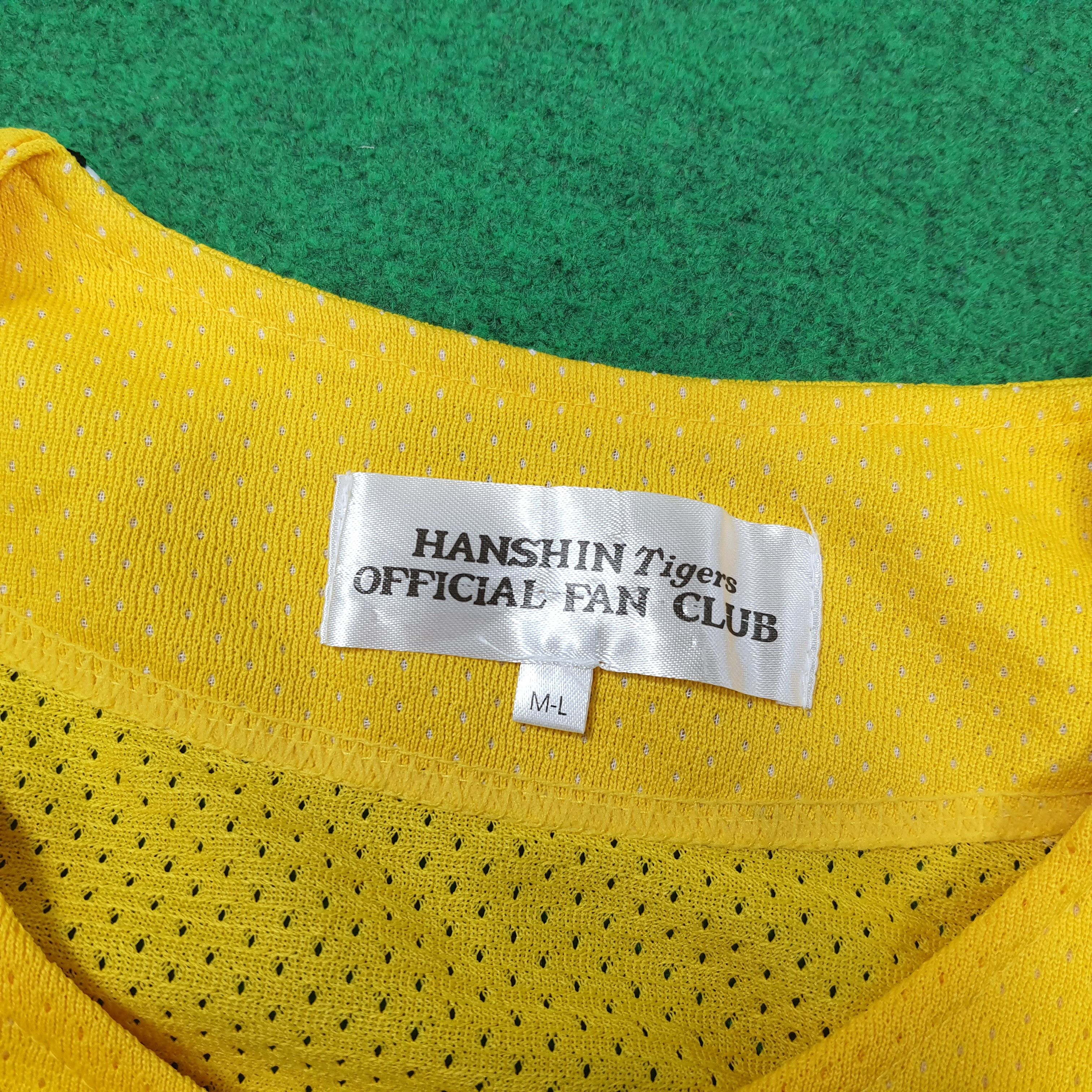 Mizuno Vintage Mizuno Hanshin Tigers Baseball Jersey C294N28 Size US M / EU 48-50 / 2 - 6 Thumbnail