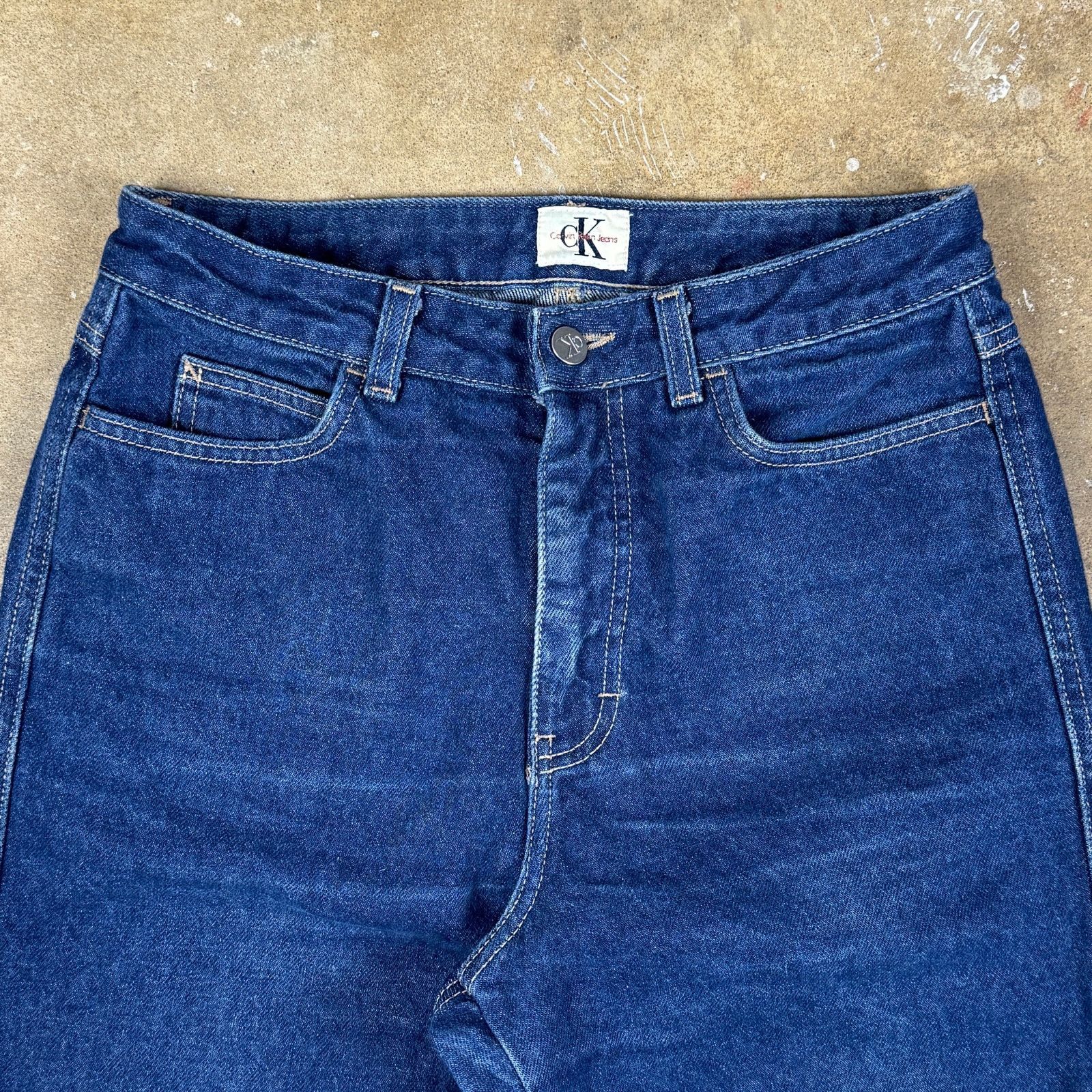 Calvin Klein Vtg Calvin Klein Jeans Women’s Size 9 Straight Leg High Rise Size 28" / US 6 / IT 42 - 3 Thumbnail