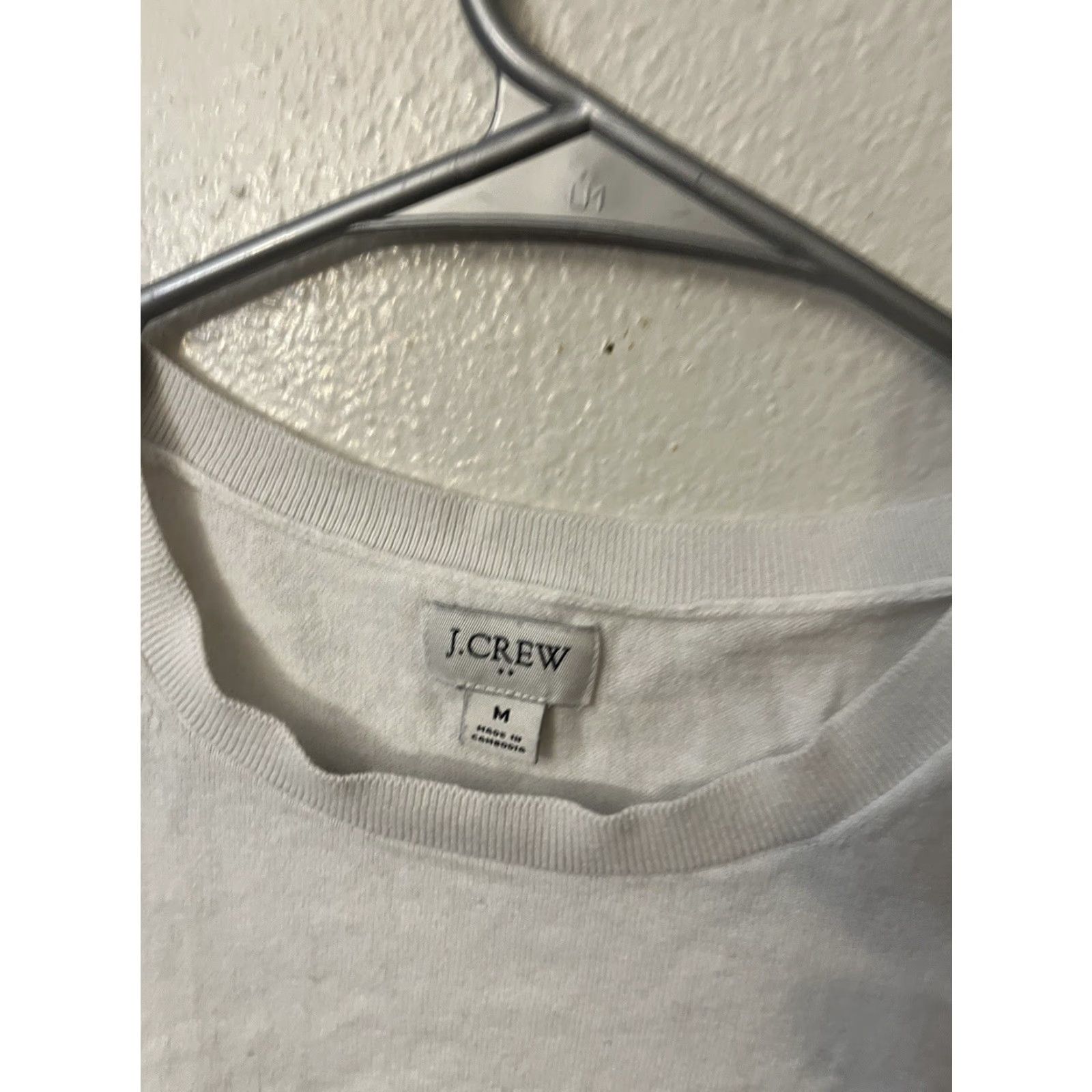 J.Crew J.CREW Sweater Shirt Women Medium White Sleeveless Lightweight Cotton Vintage No BO375 Size M / US 6-8 / IT 42-44 - 2 Thumbnail