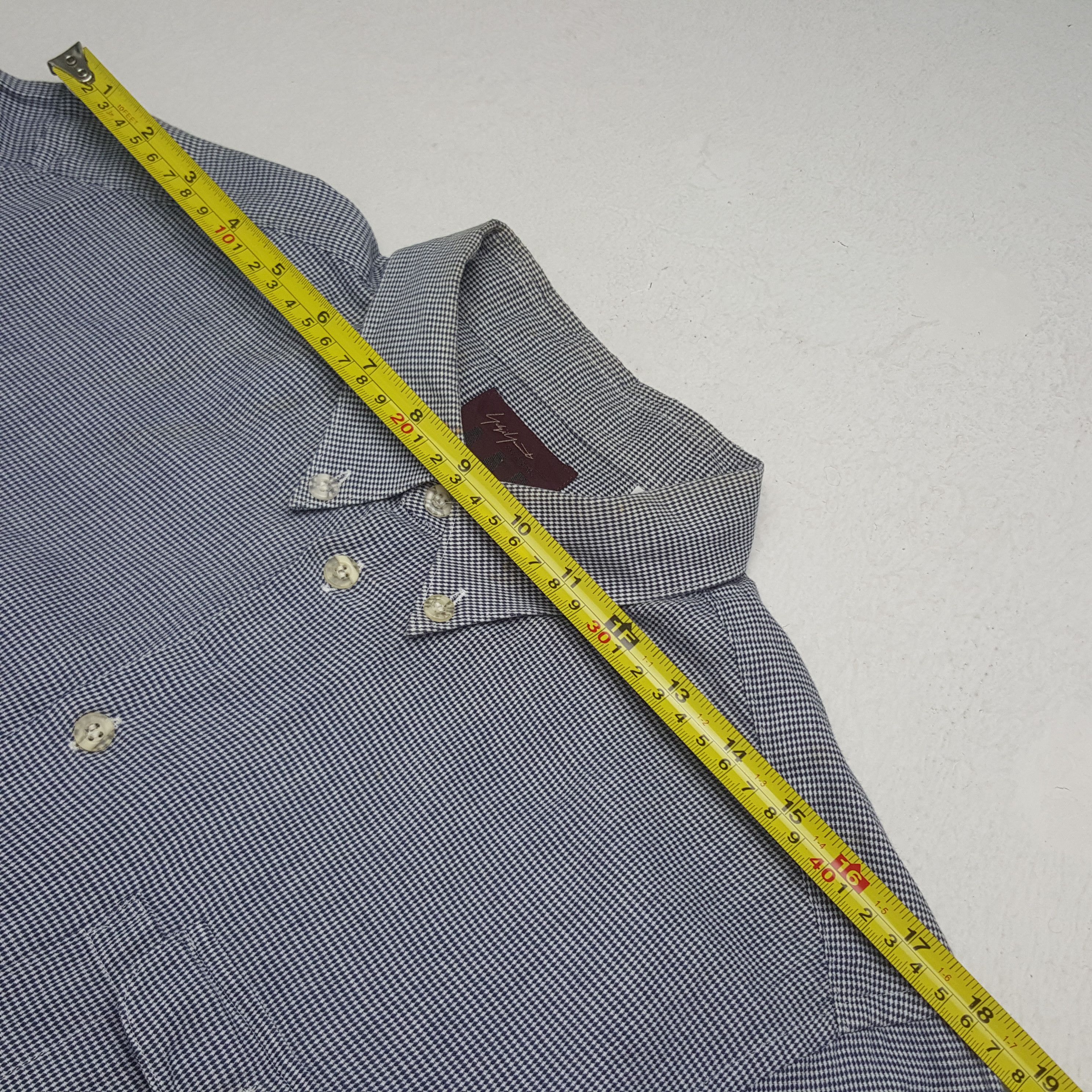 Yohji Yamamoto Vintage A.A.R by Yohji Yamamoto Shirt Button Up RR14 Size US L / EU 52-54 / 3 - 6 Thumbnail