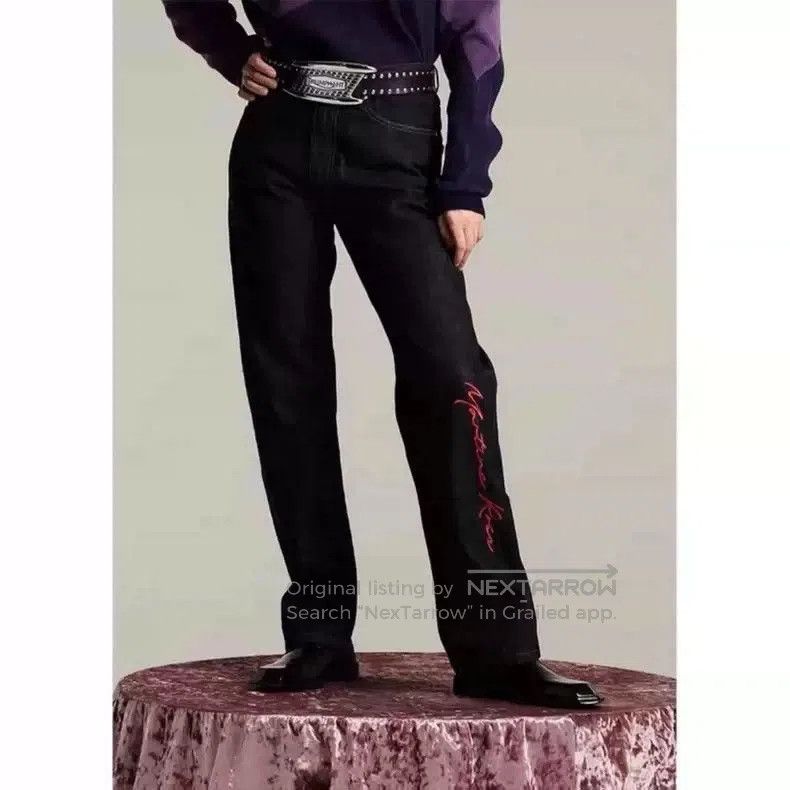 Martine Rose Martine rose embroidered logo jeans. Size US 32 / EU 48 - 8 Thumbnail
