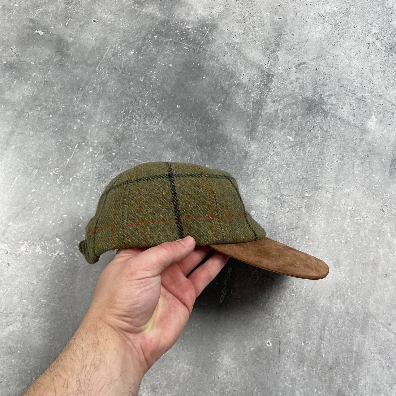 Other Vintage Cousins of Cheltenham Wool Baseball Cap Green/ Brown Size ONE SIZE - 9 Thumbnail