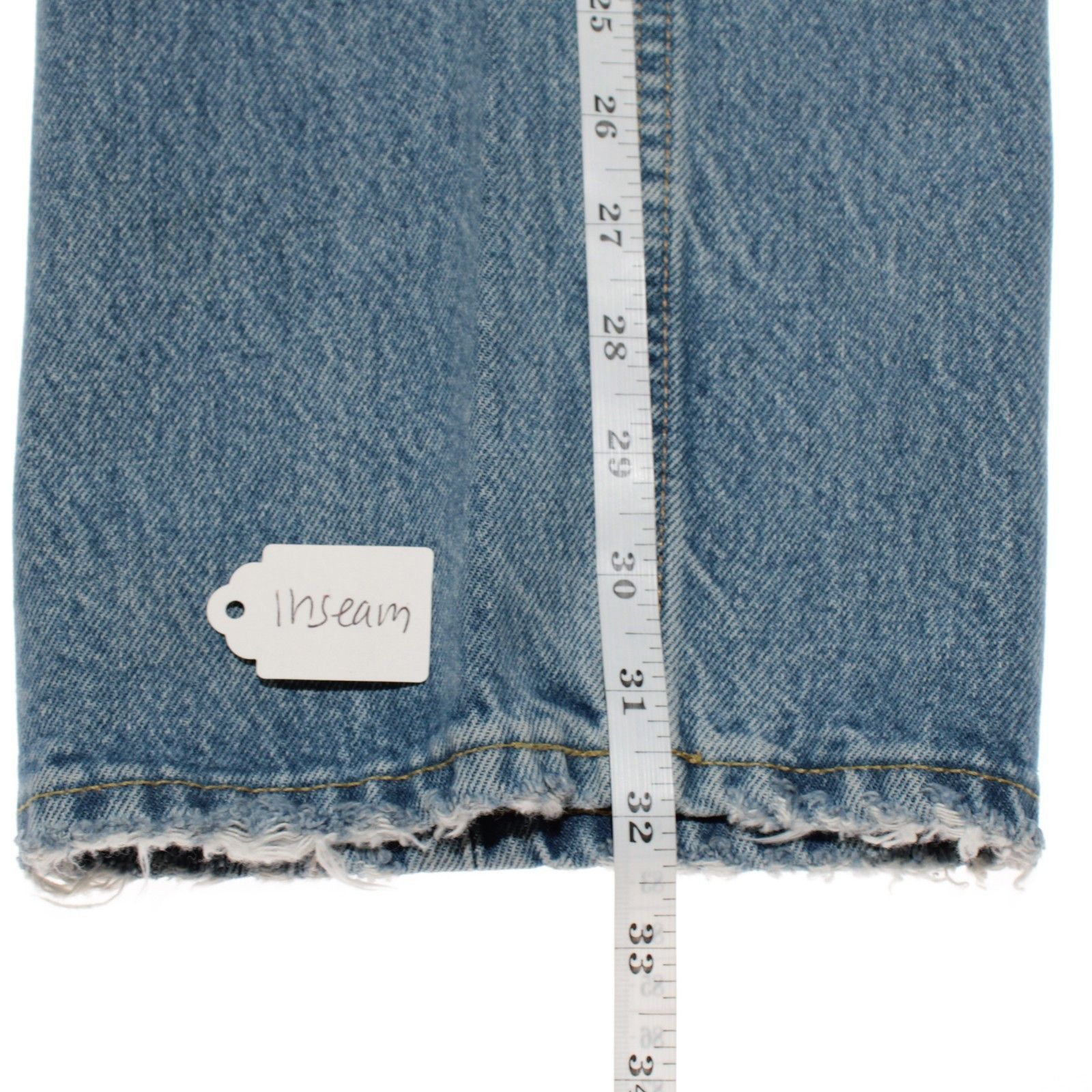 RE/DONE Re/Done 90s Comfy Denim Jeans Size 29 Sunfaded Destroy Blue Size 28" / US 6 / IT 42 - 8 Thumbnail