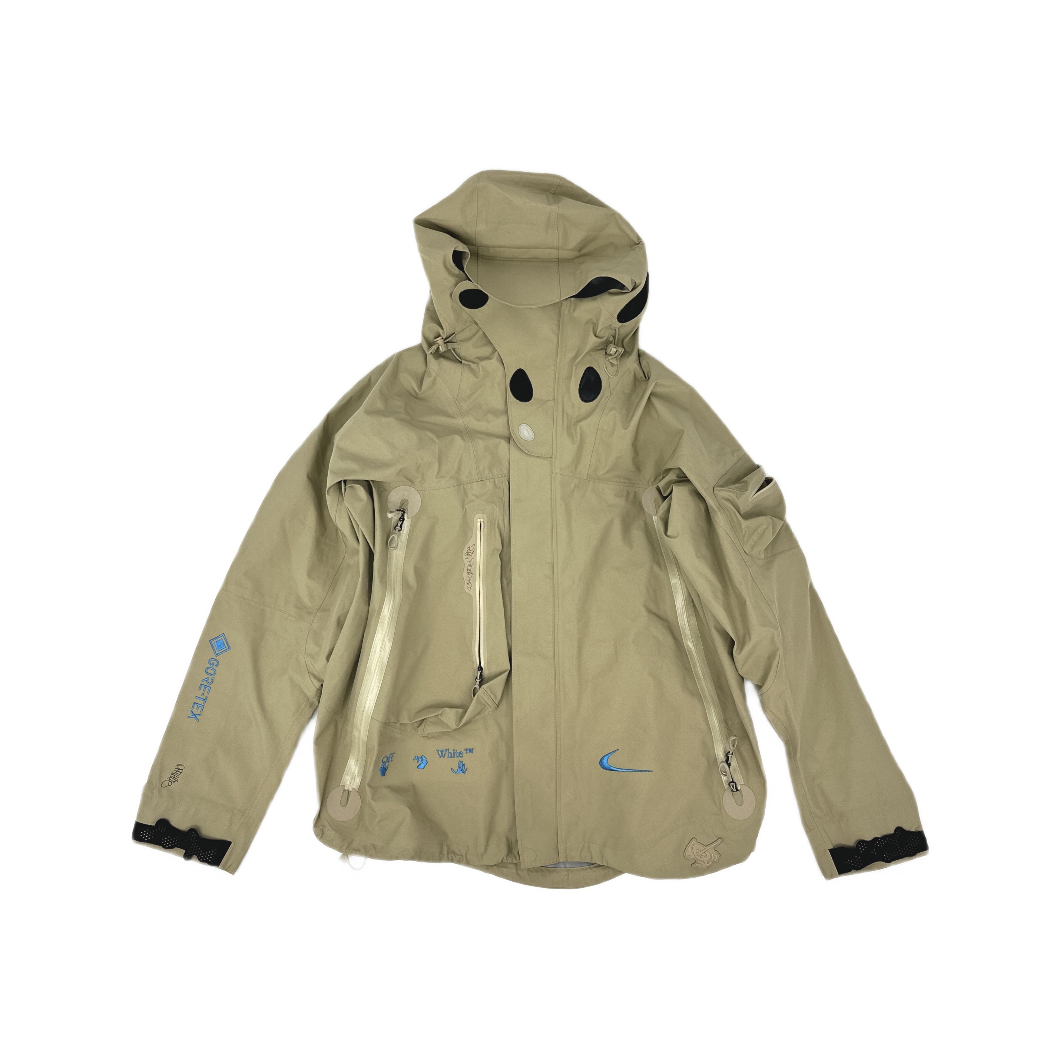 Nike Nike x Off-White Logo Gore-Tex Jacket Size L Size US L / EU 52-54 / 3 - 1 Thumbnail