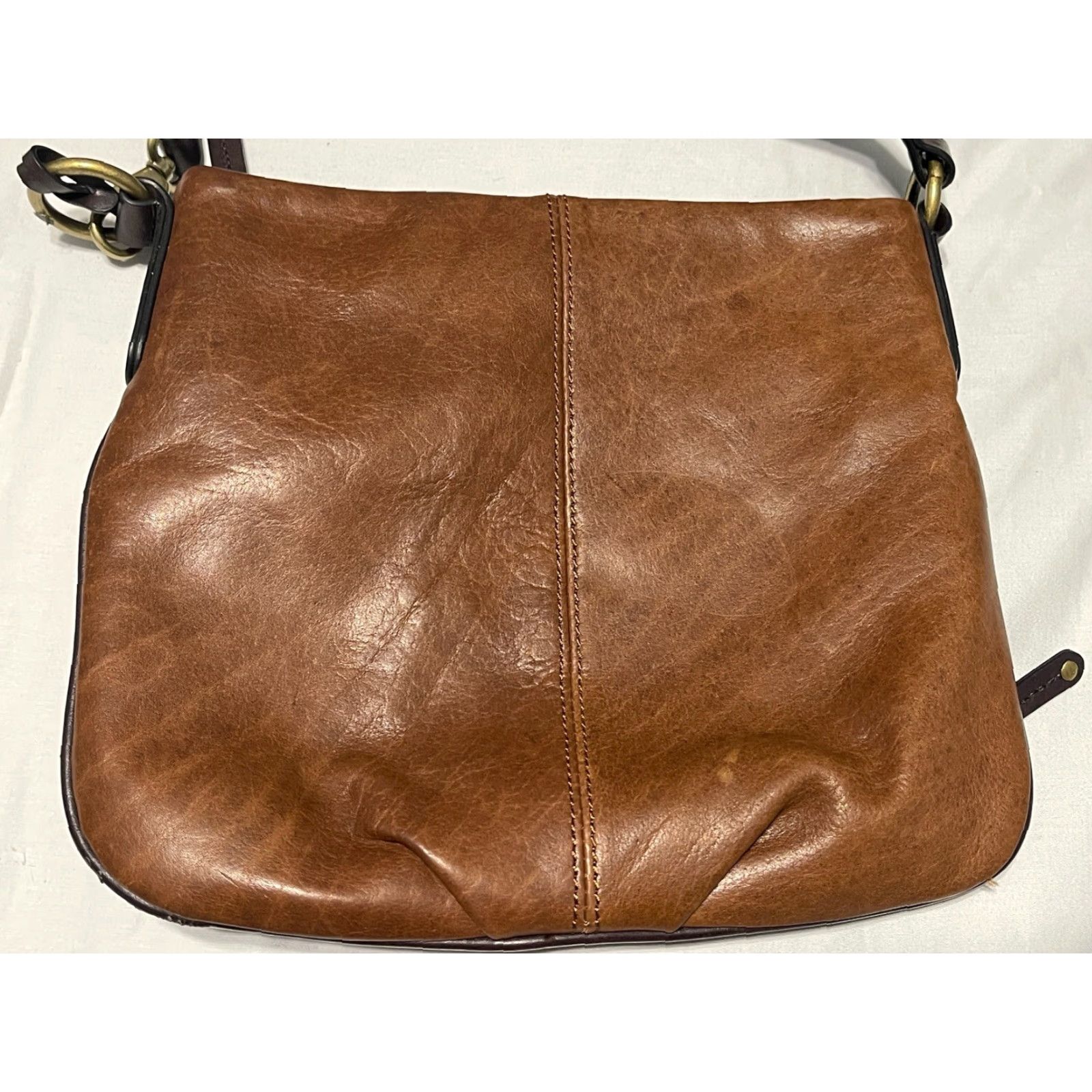 Vintage Tignanello Leather Handbag Crossbody Brown Size ONE SIZE - 4 Thumbnail