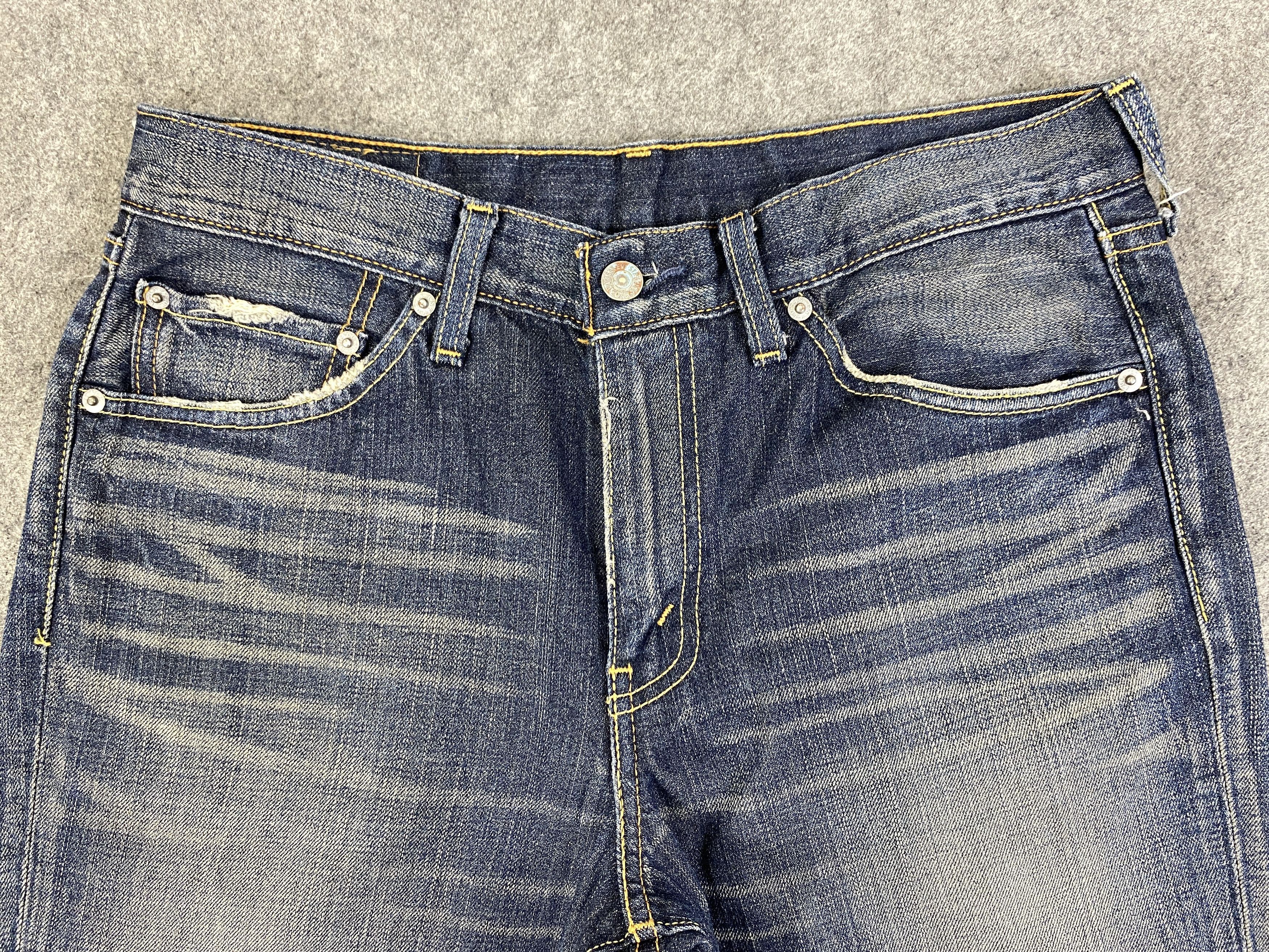 If Six Was Nine Faded Blue Vintage 517 Levis Flare Jeans 32x30 - JN3182 Size US 32 / EU 48 - 3 Thumbnail