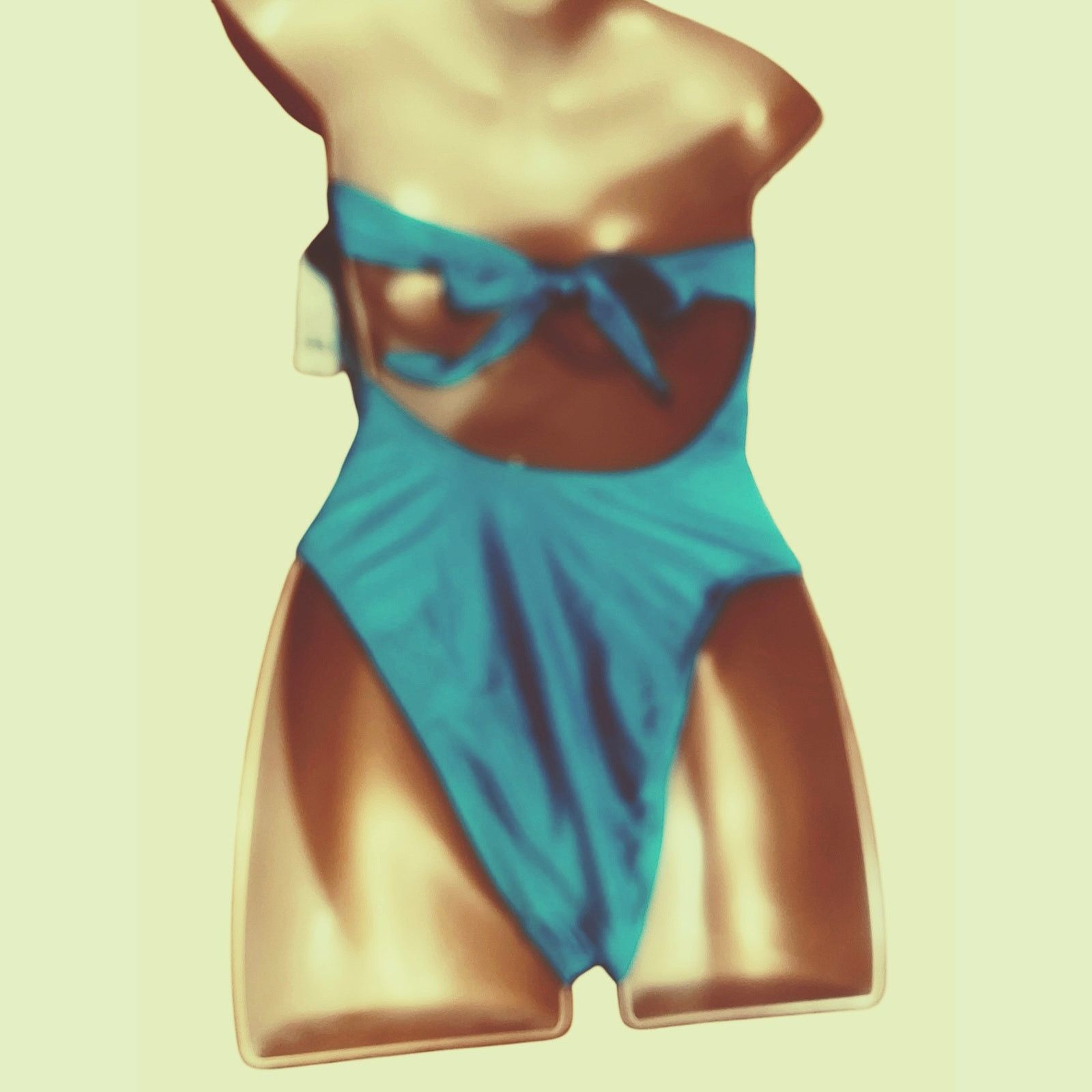 Other Eomenie NWT Blue & White Swimsuit Sz Large Adjustable Strap Size ONE SIZE - 6 Thumbnail