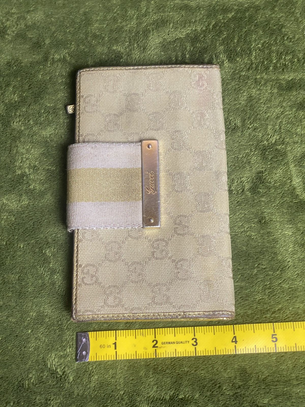 Gucci GUCCI GG canvas x leather long wallet Size ONE SIZE - 17 Thumbnail