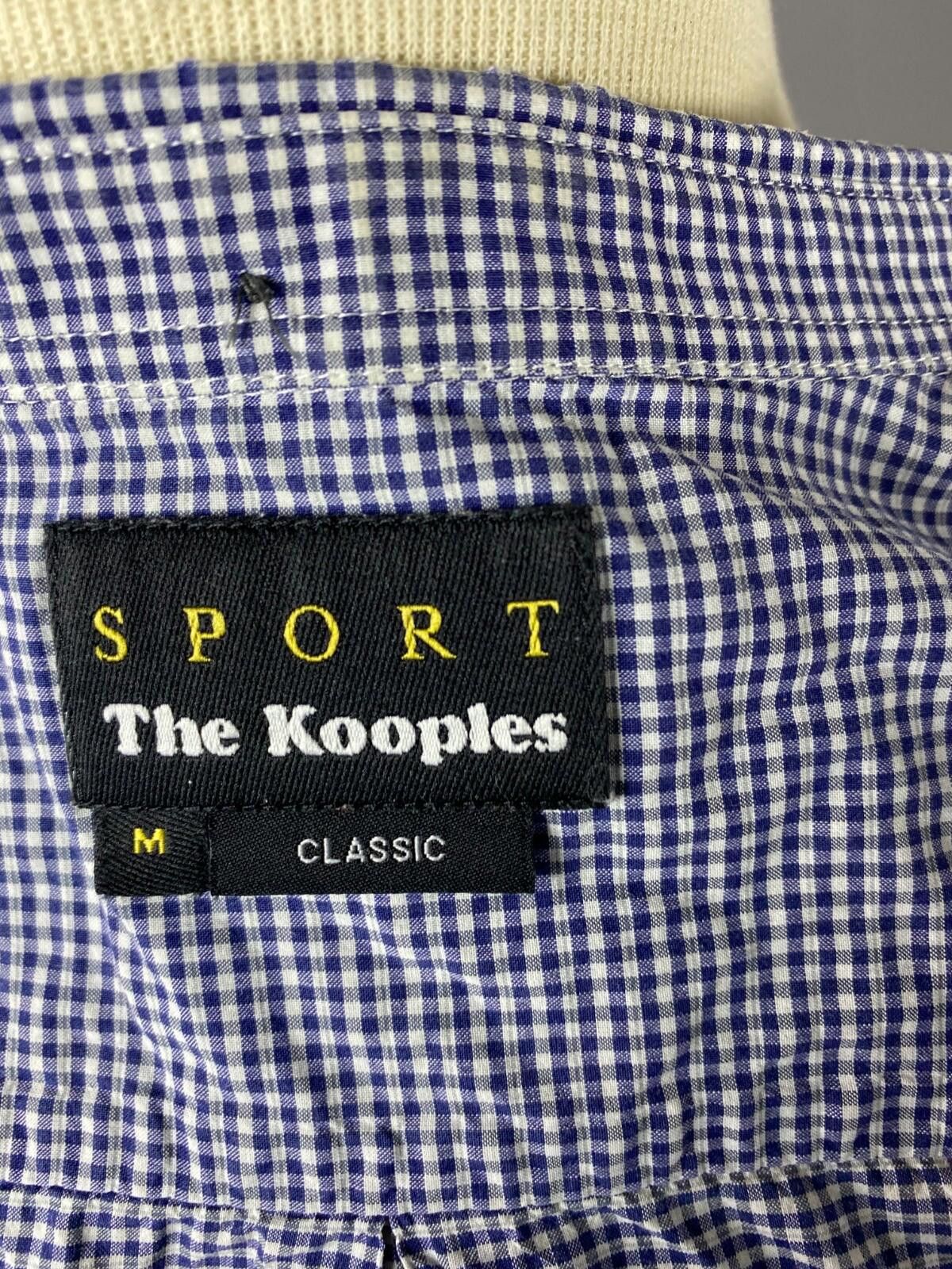 The Kooples The Kooples Sport Check Blue Summer Button Down Shirt Size M Size US M / EU 48-50 / 2 - 11 Thumbnail