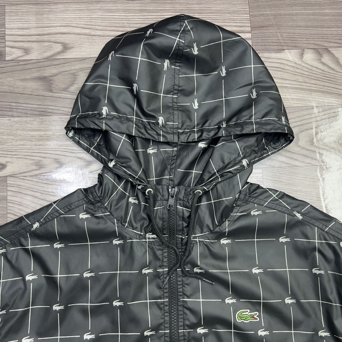 Lacoste × Supreme Supreme x Lacoste Reflective Grid Nylon Jacket Size US M / EU 48-50 / 2 - 4 Thumbnail
