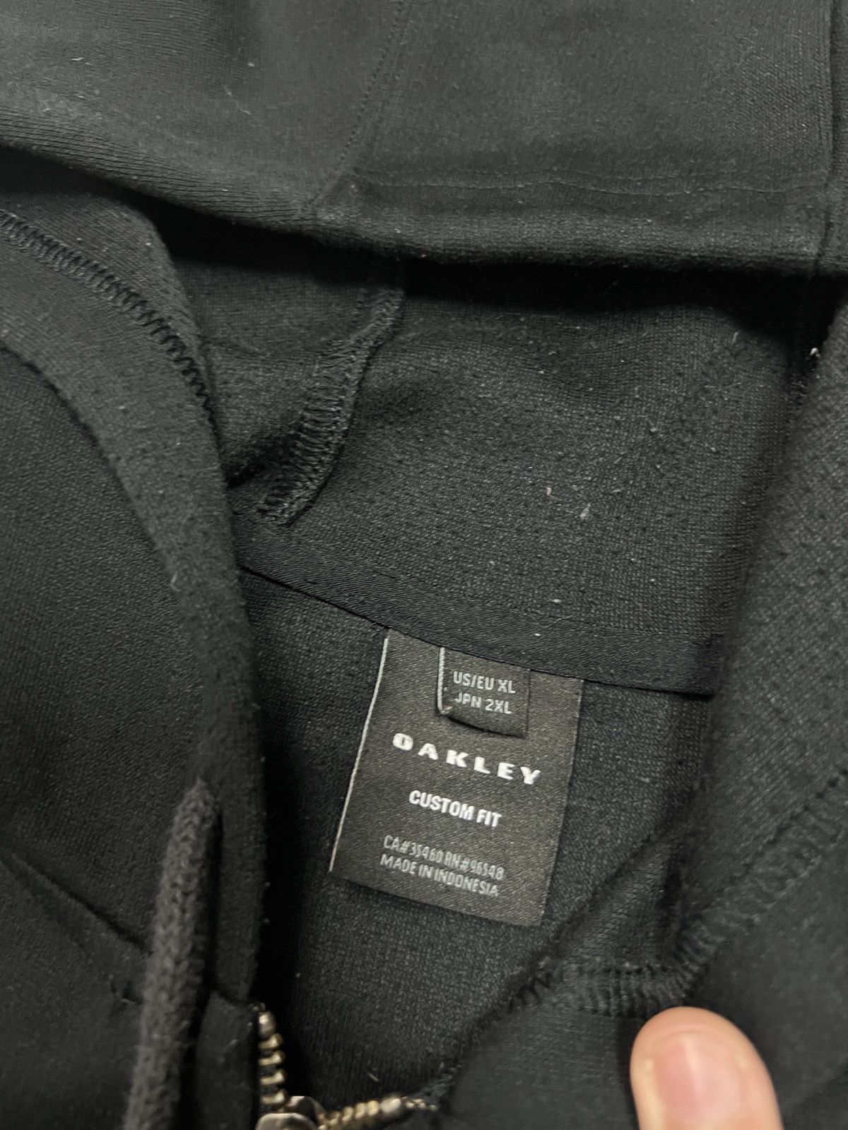 Oakley Vintage Oakley Zip-Up Hoodie Size US XL / EU 56 / 4 - 4 Thumbnail